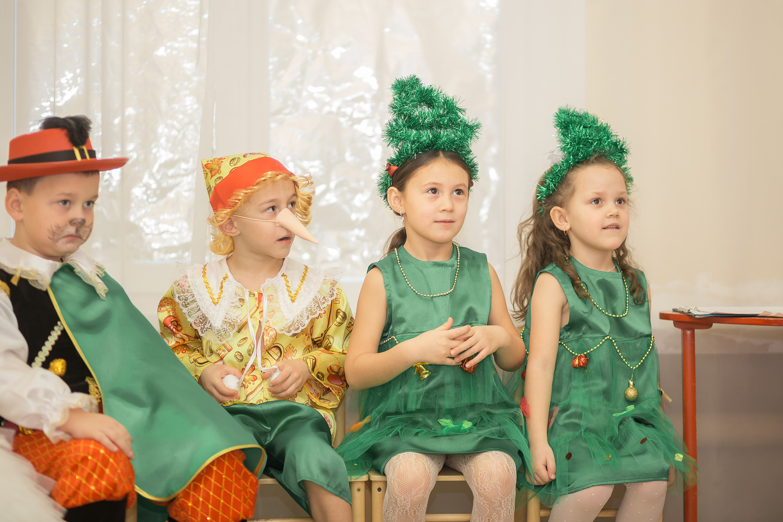 Новогодний утренник в детском саду. Фотографиня Мария Дикова