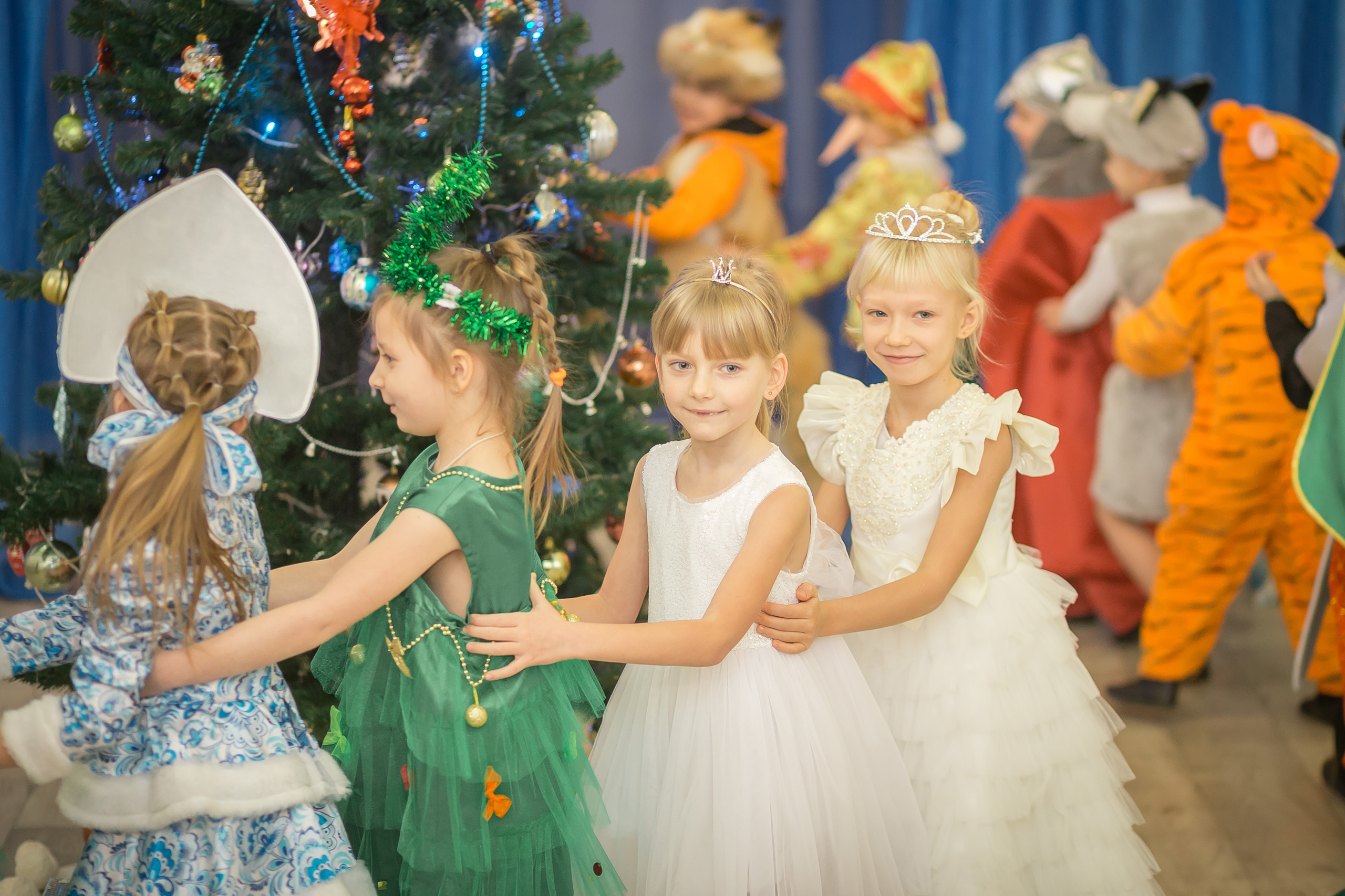 Новогодний утренник в детском саду. Фотографиня Мария Дикова