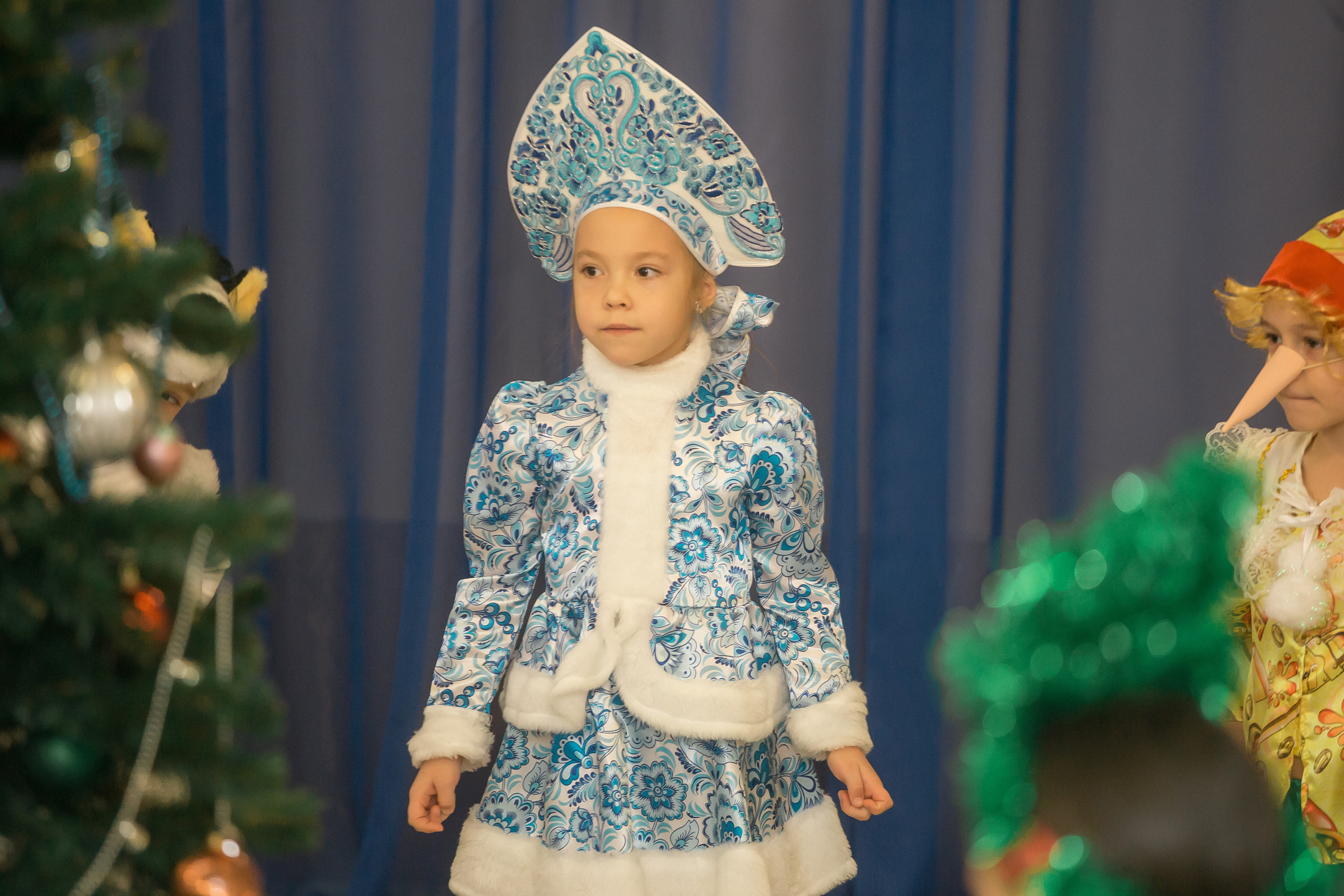 Новогодний утренник в детском саду. Фотографиня Мария Дикова