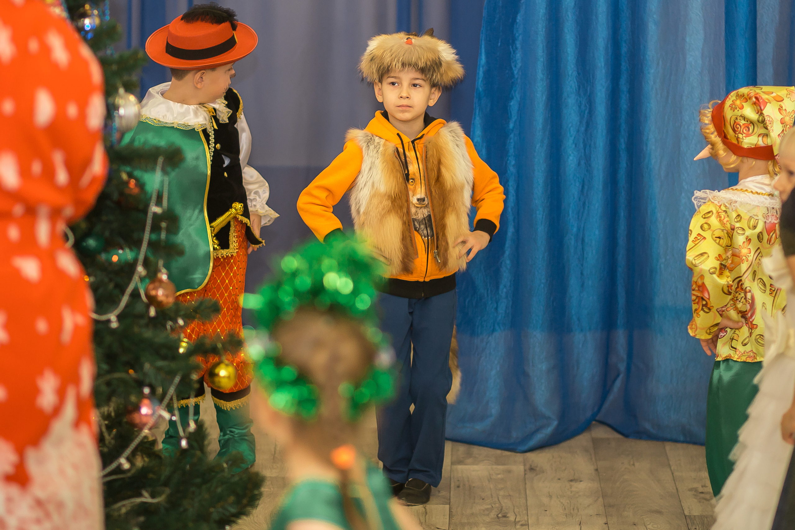 Новогодний утренник в детском саду. Фотографиня Мария Дикова