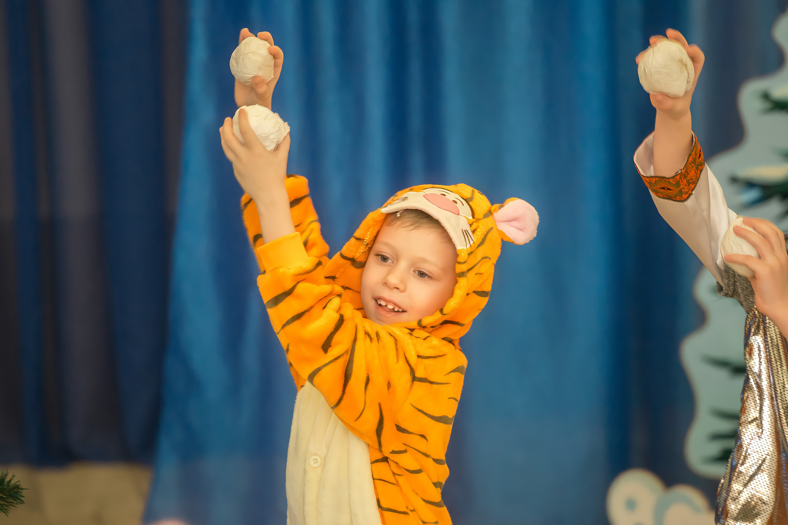 Новогодний утренник в детском саду. Фотографиня Мария Дикова