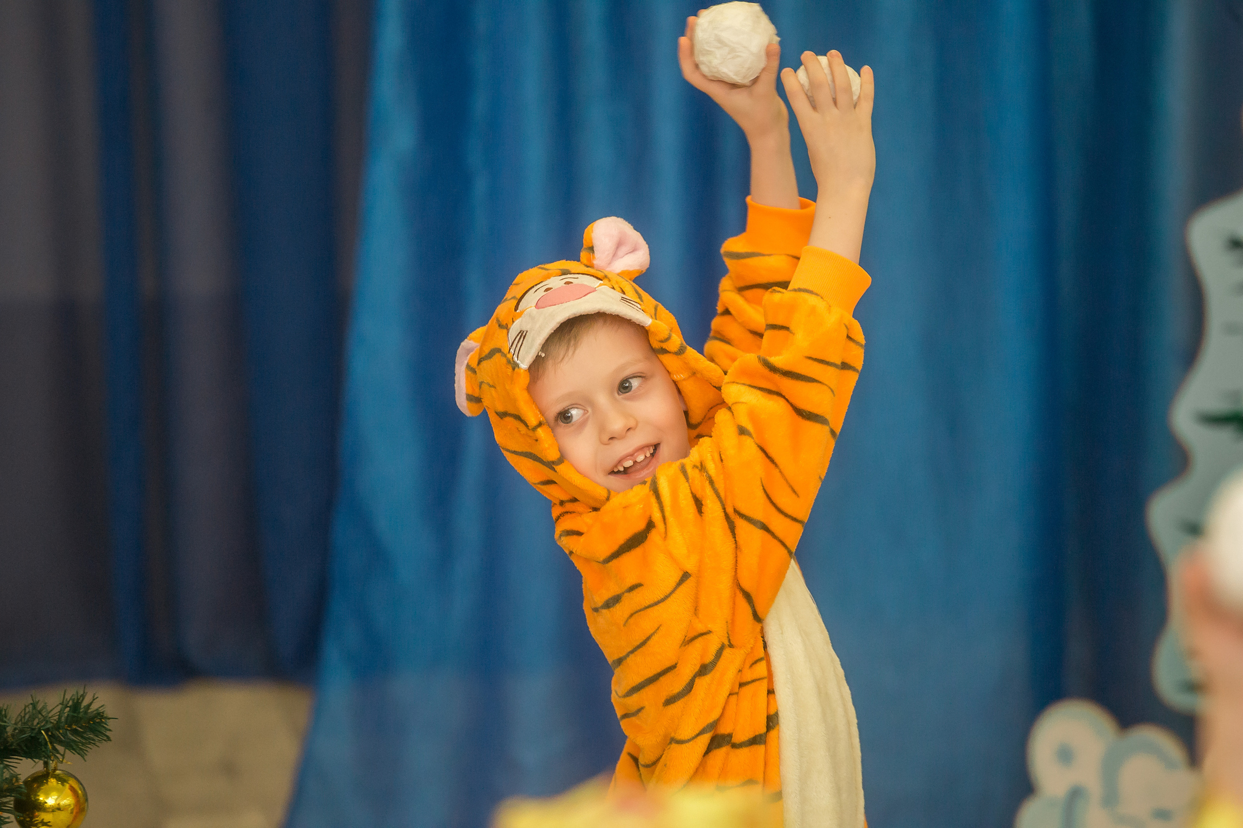 Новогодний утренник в детском саду. Фотографиня Мария Дикова