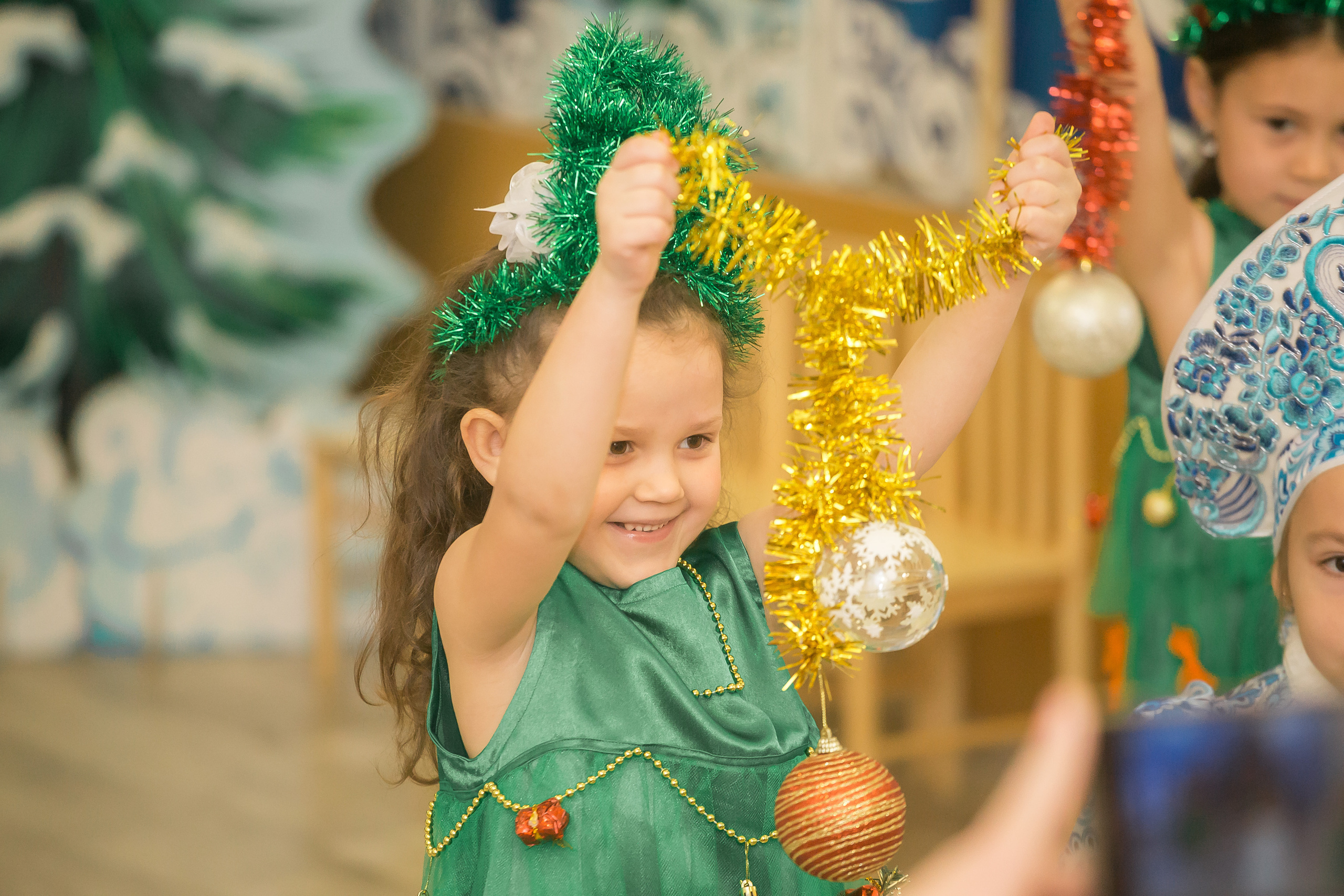 Новогодний утренник в детском саду. Фотографиня Мария Дикова