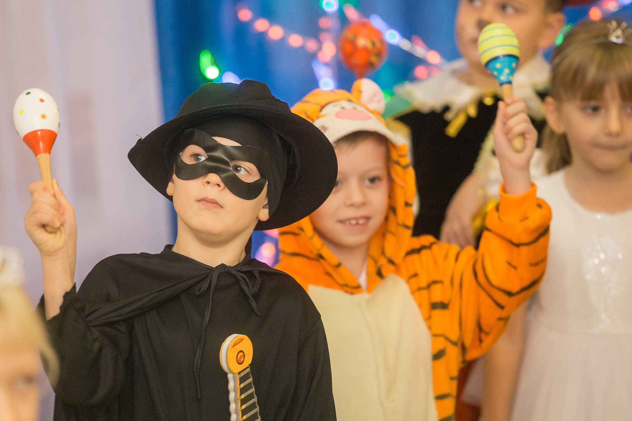 Новогодний утренник в детском саду. Фотографиня Мария Дикова