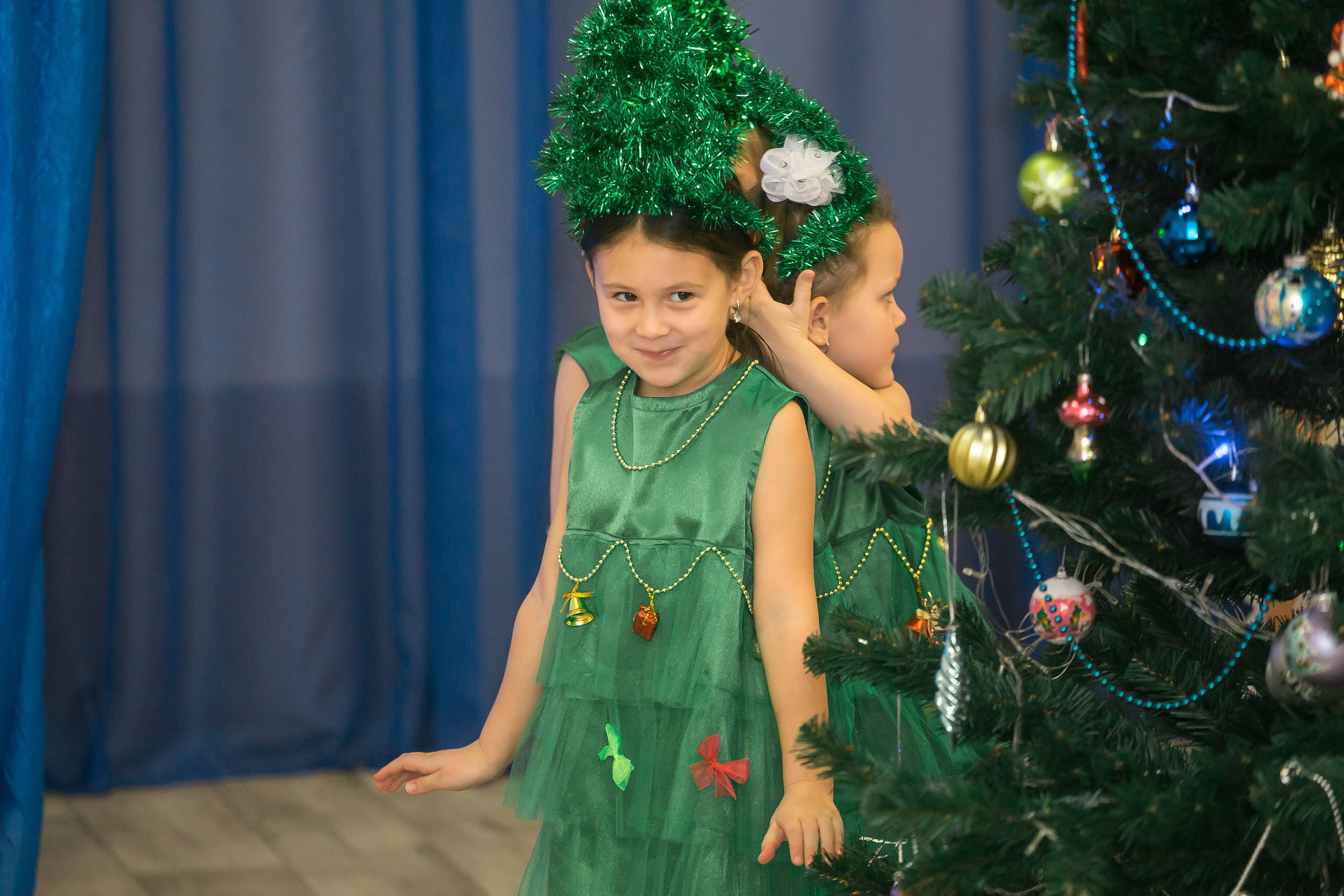 Новогодний утренник в детском саду. Фотографиня Мария Дикова