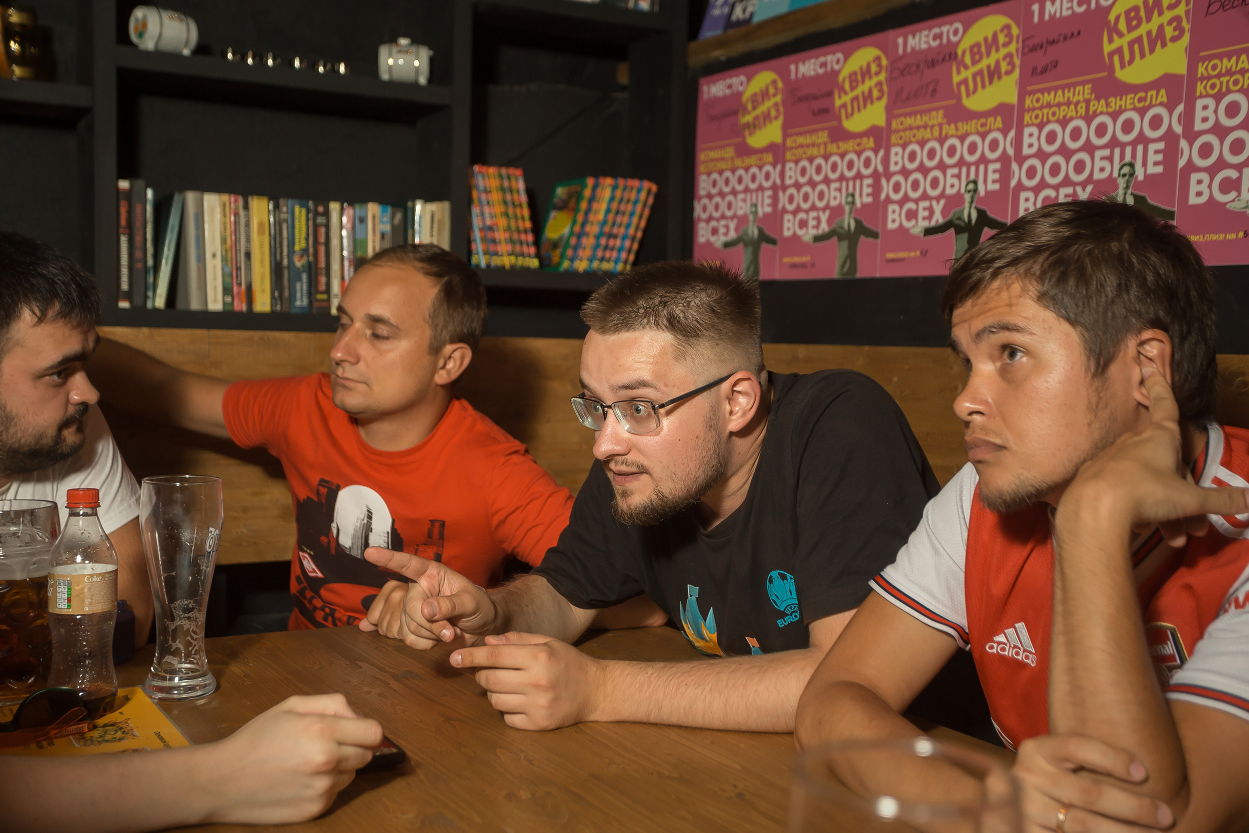 Футбольный квиз «Удар головой». Фотографиня Мария Дикова