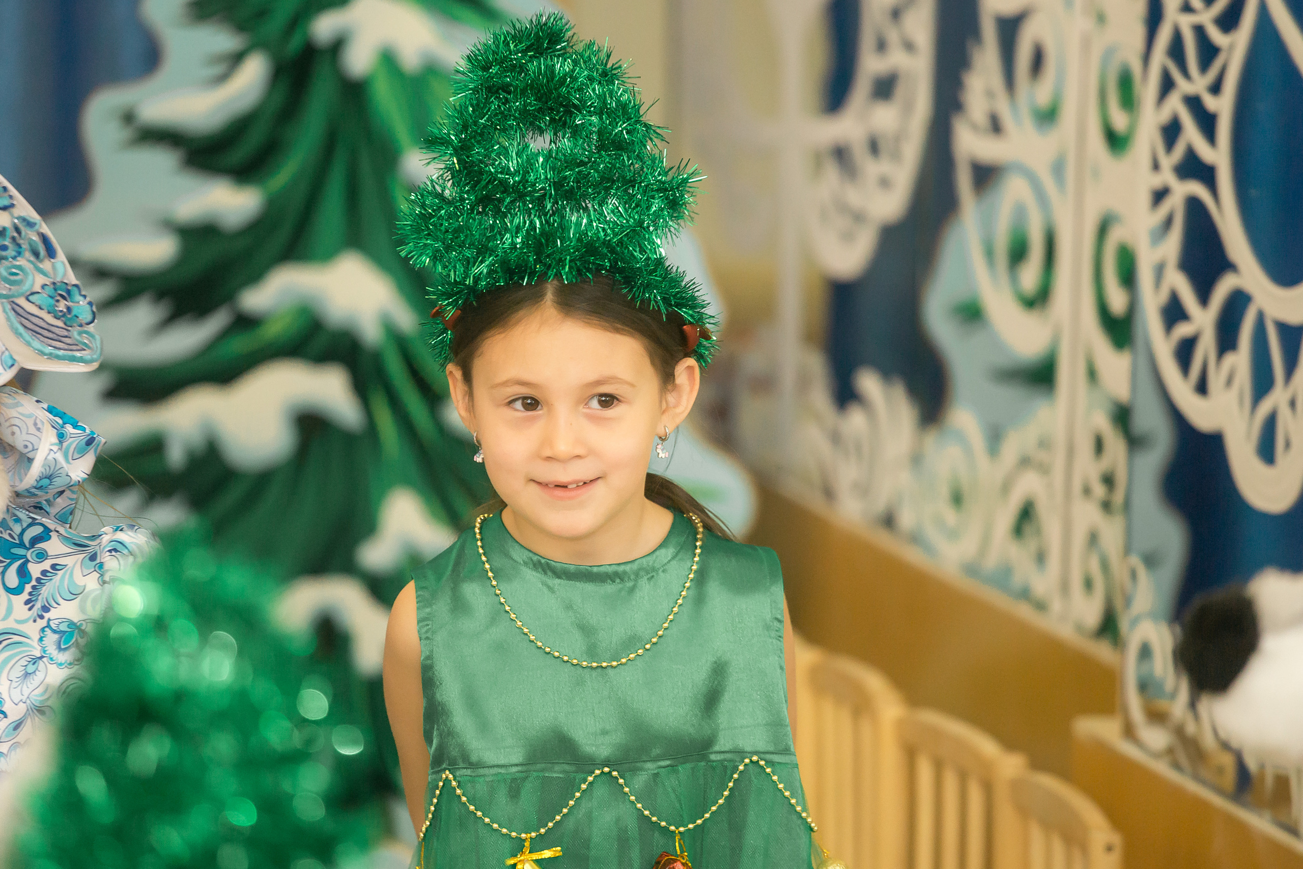 Новогодний утренник в детском саду. Фотографиня Мария Дикова