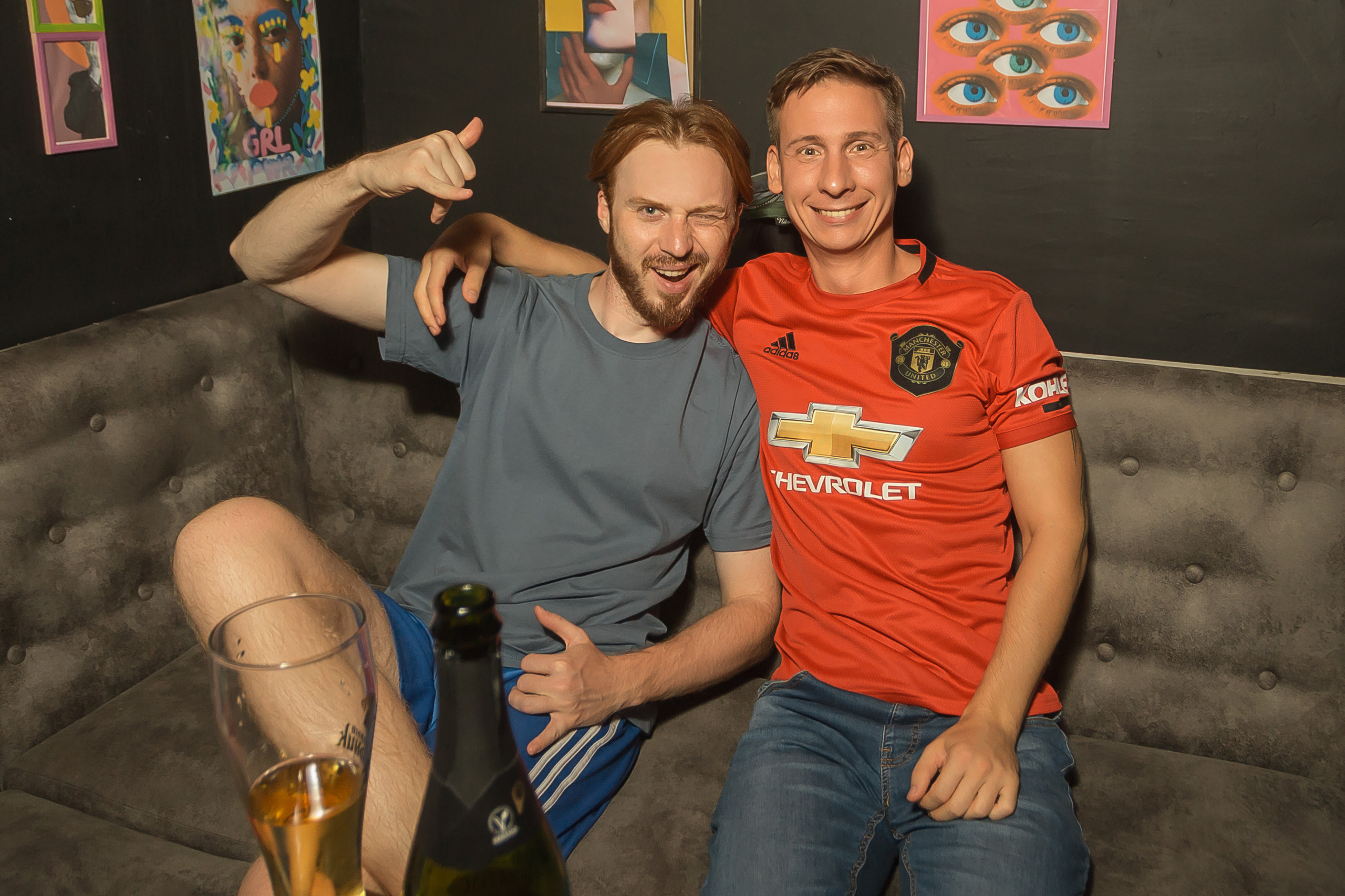 Футбольный квиз «Удар головой». Фотографиня Мария Дикова