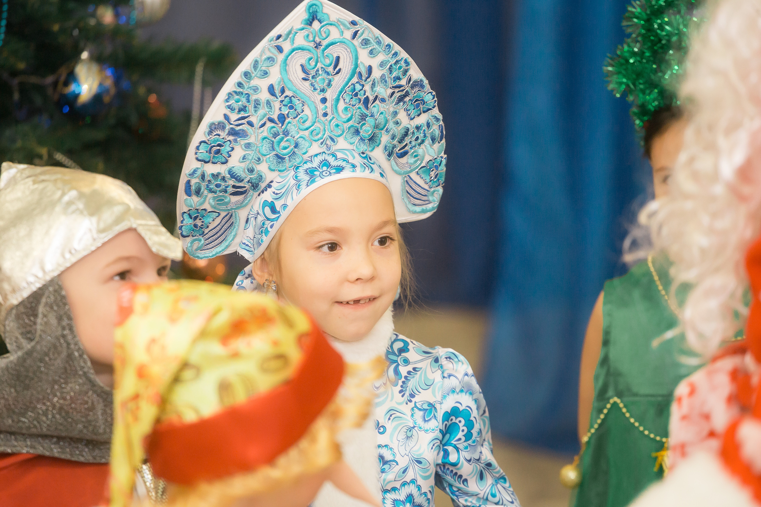 Новогодний утренник в детском саду. Фотографиня Мария Дикова
