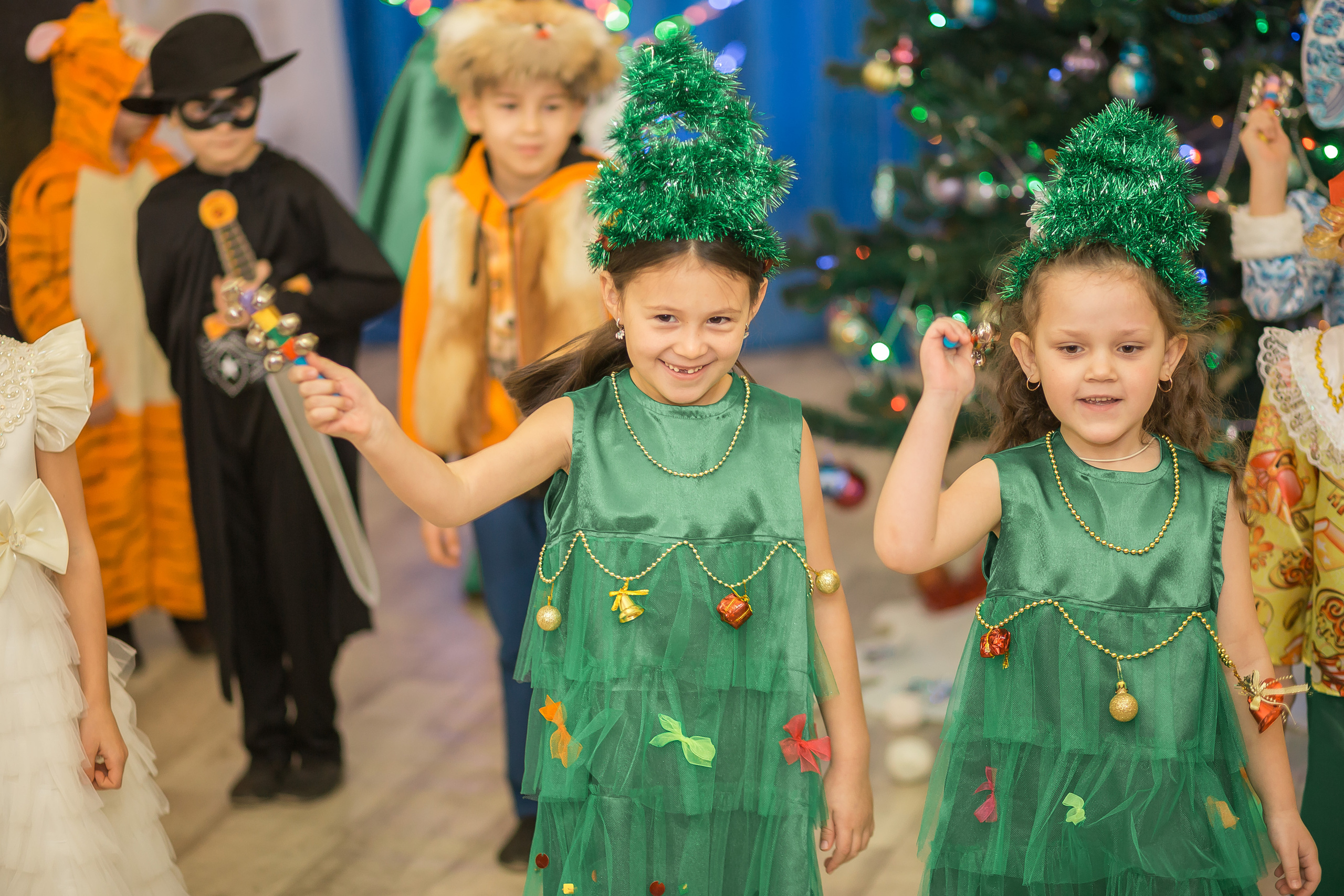 Новогодний утренник в детском саду. Фотографиня Мария Дикова