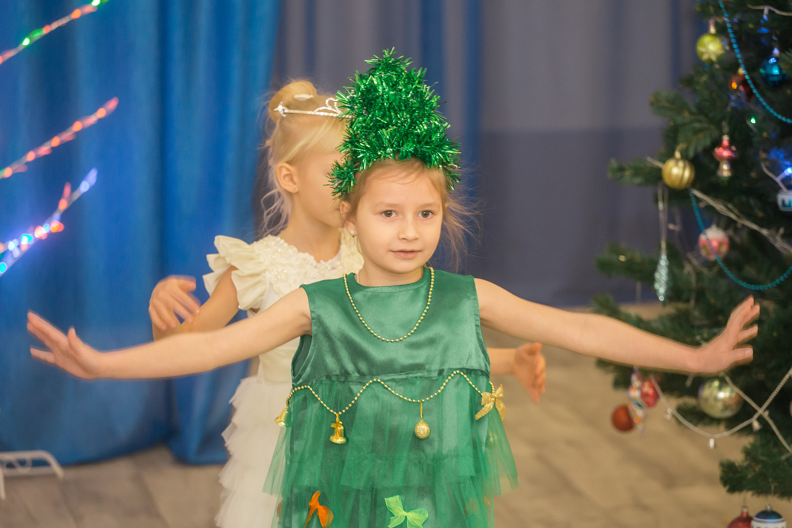 Новогодний утренник в детском саду. Фотографиня Мария Дикова