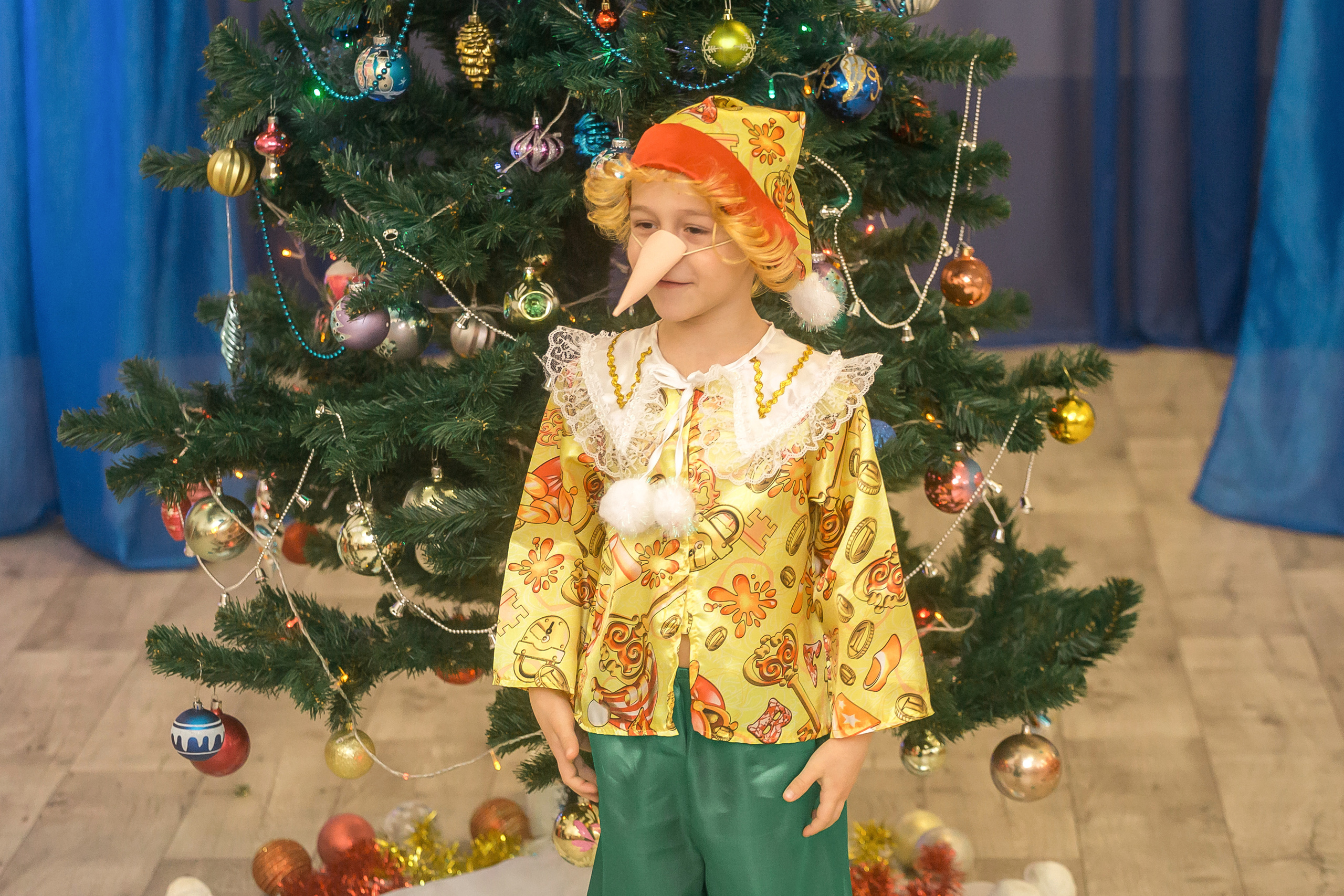 Новогодний утренник в детском саду. Фотографиня Мария Дикова