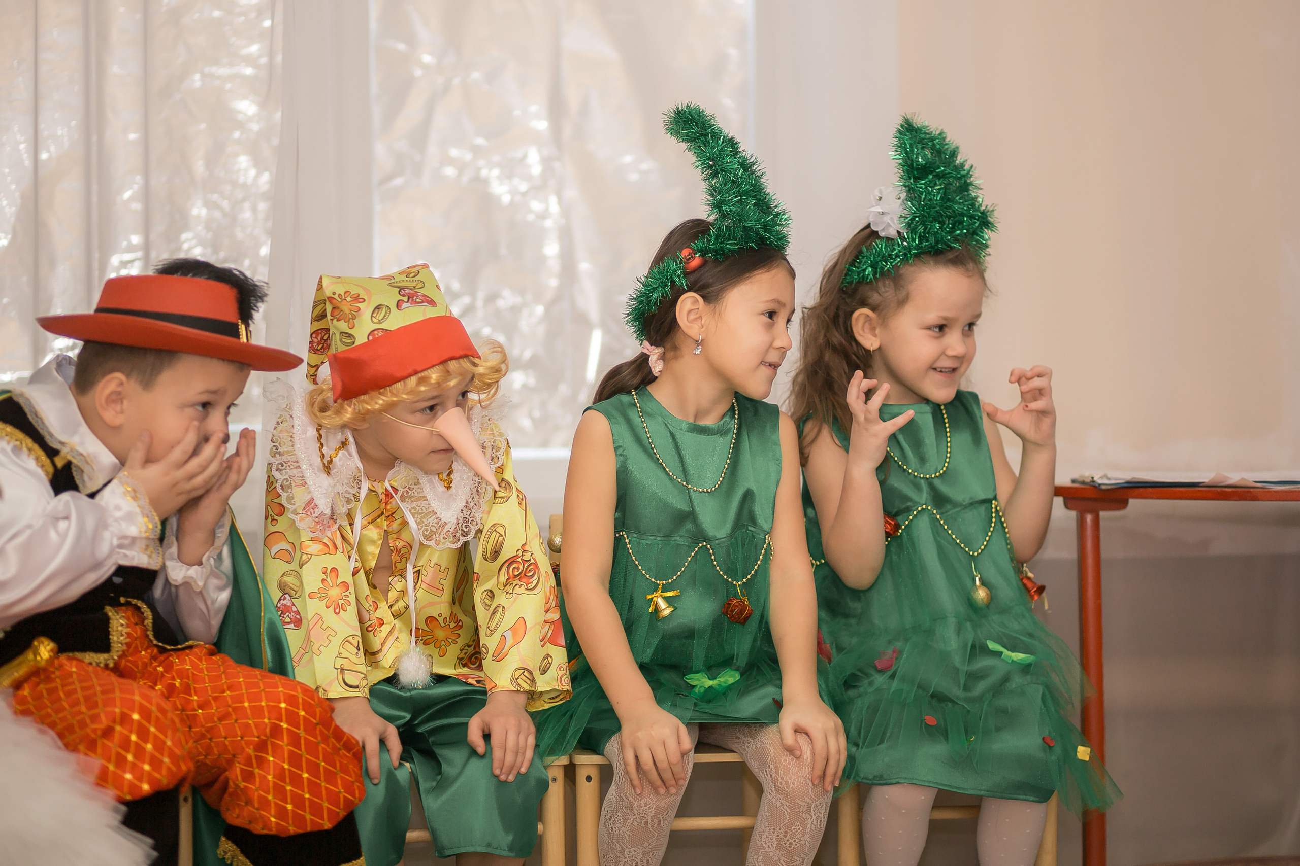Новогодний утренник в детском саду. Фотографиня Мария Дикова