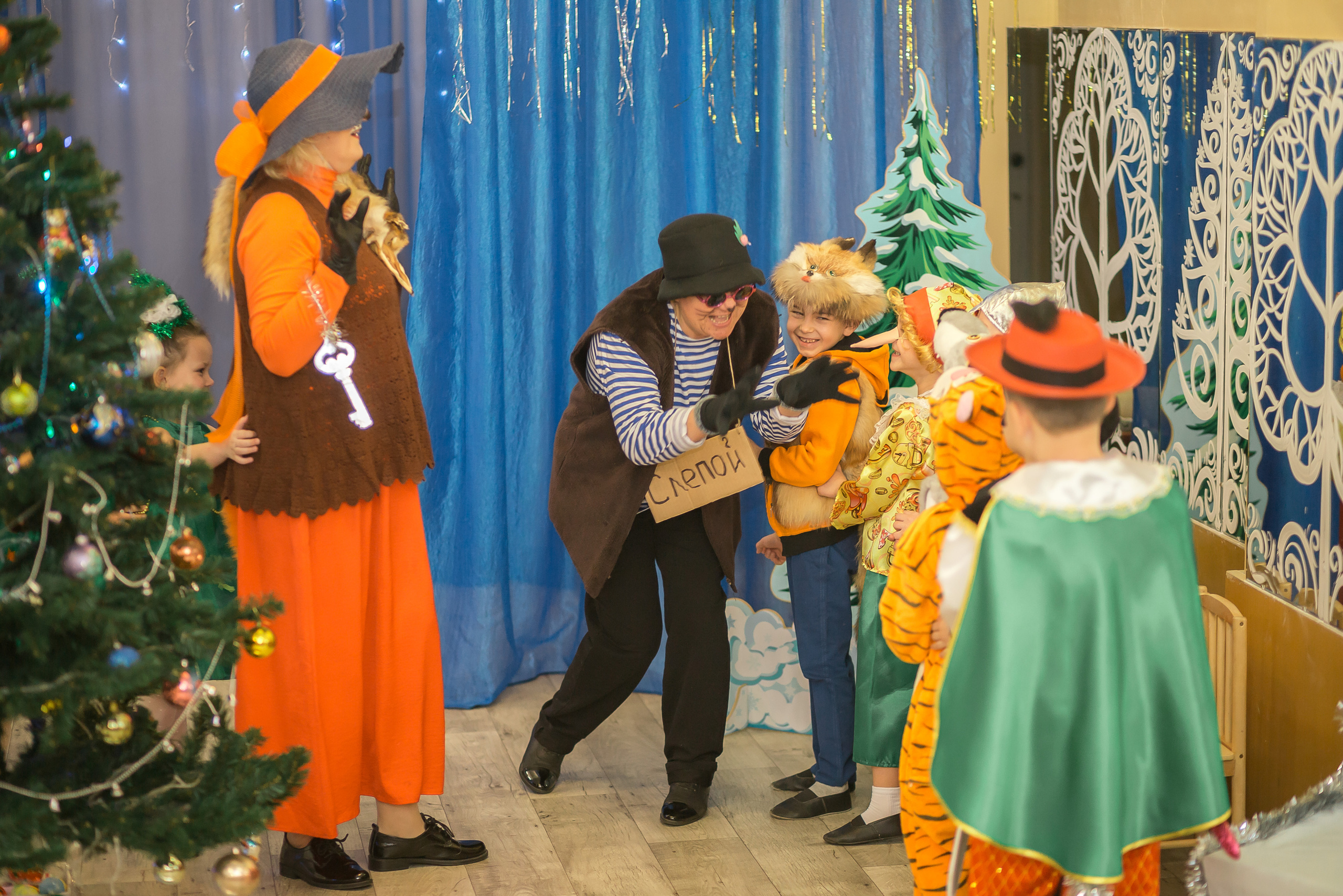 Новогодний утренник в детском саду. Фотографиня Мария Дикова