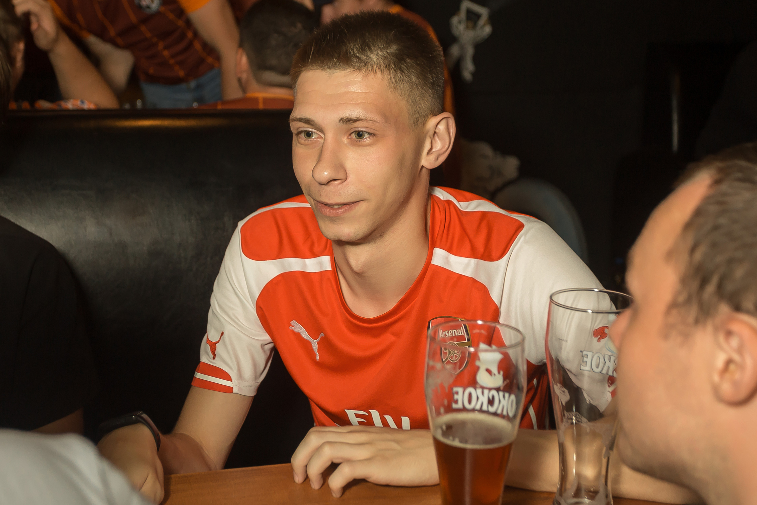 Футбольный квиз «Удар головой». Фотографиня Мария Дикова