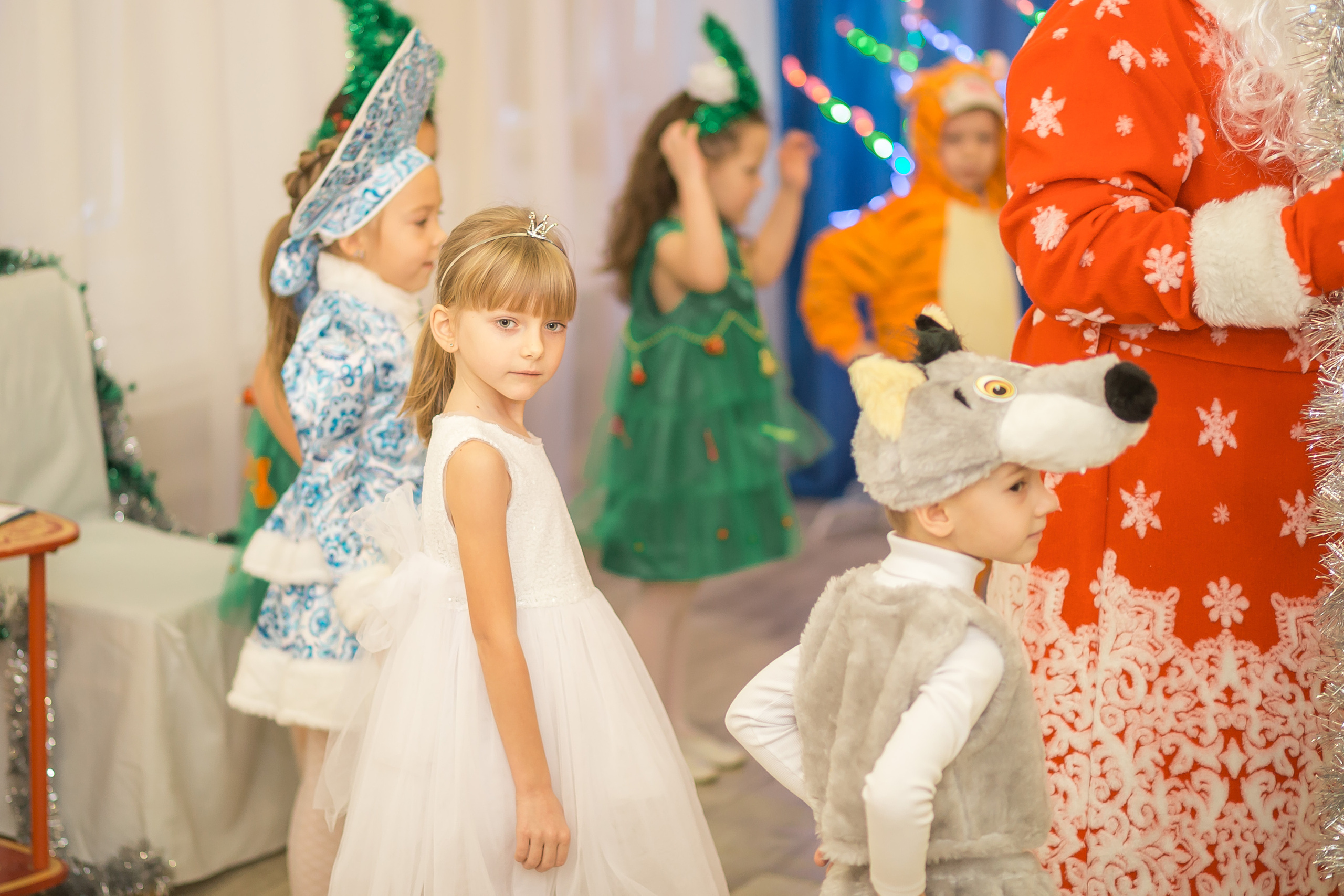 Новогодний утренник в детском саду. Фотографиня Мария Дикова