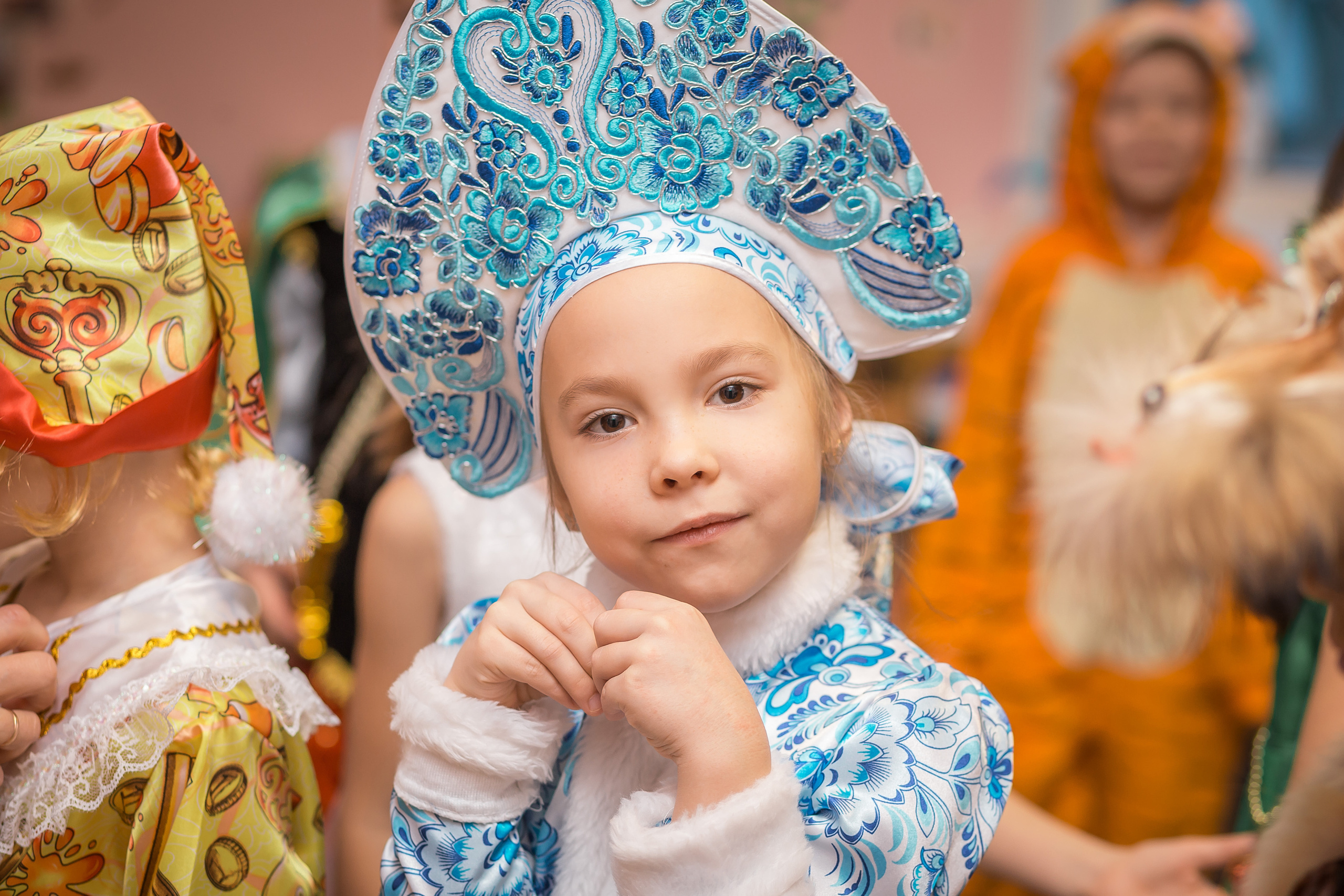 Новогодний утренник в детском саду. Фотографиня Мария Дикова