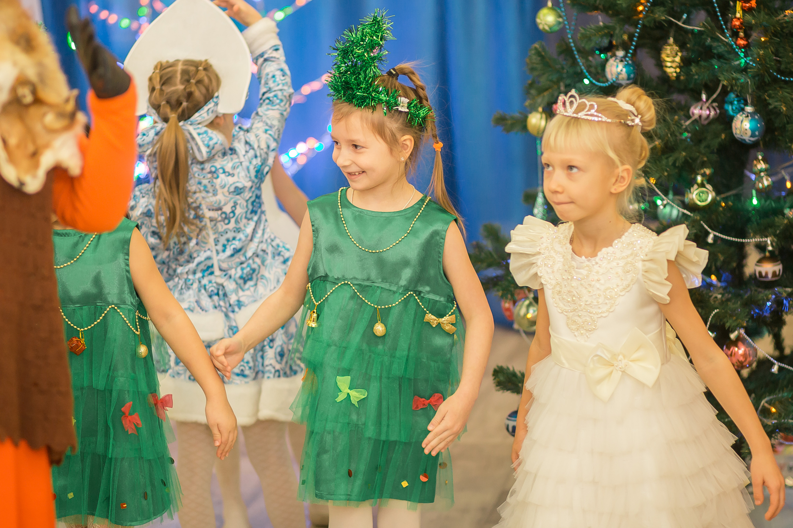 Новогодний утренник в детском саду. Фотографиня Мария Дикова