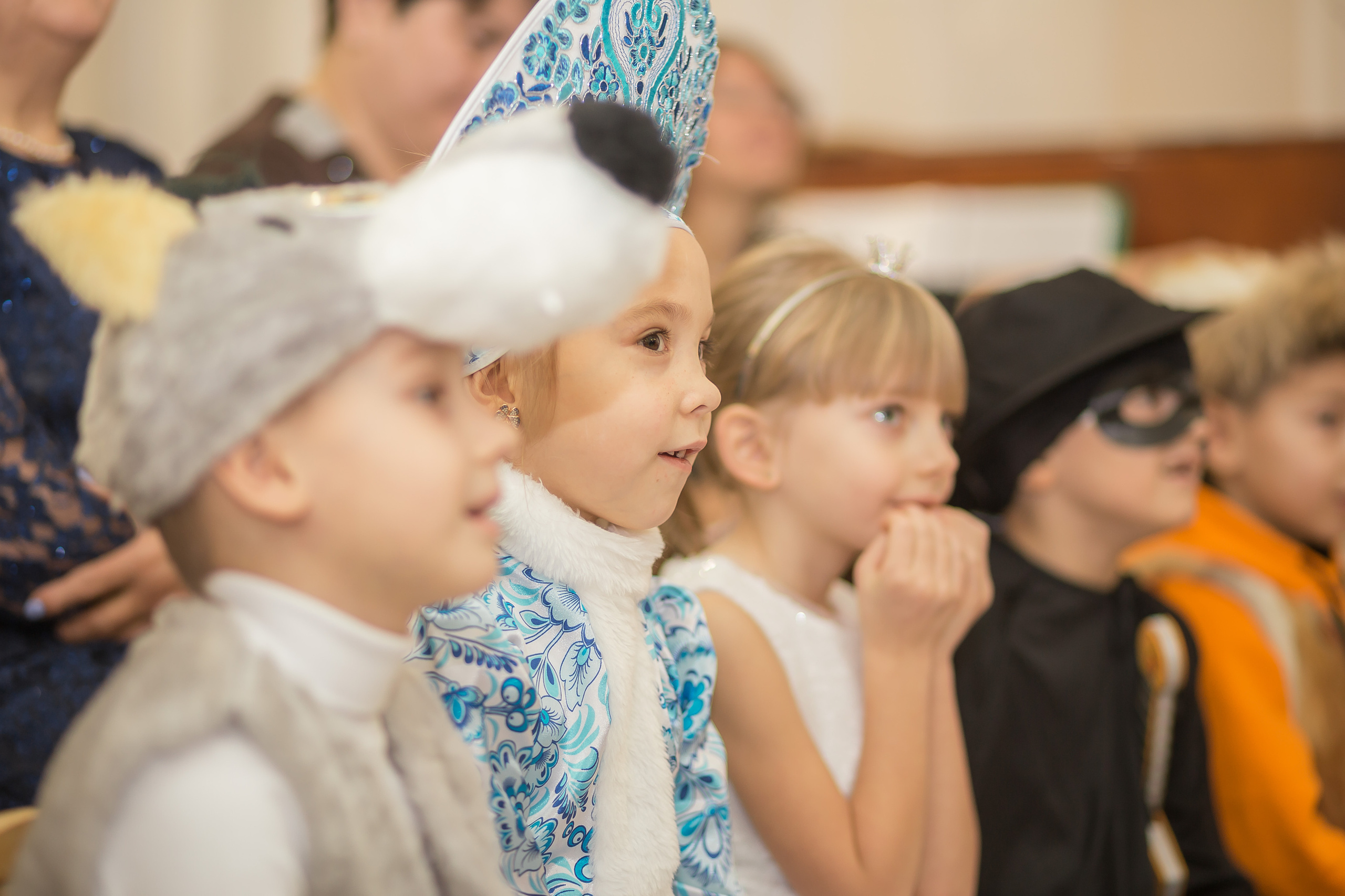Новогодний утренник в детском саду. Фотографиня Мария Дикова