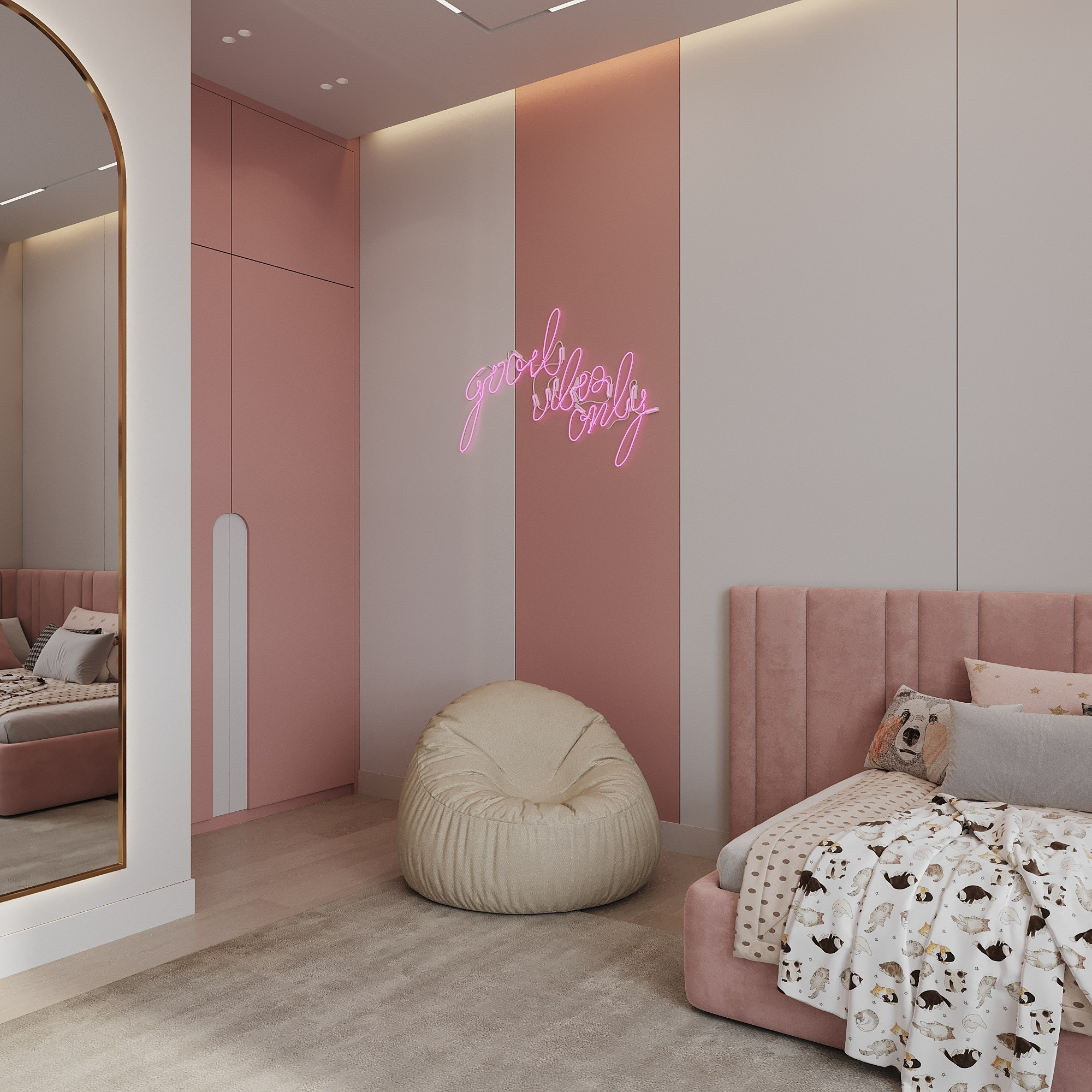 ЖК «Аль-Фараби 27», 73 м². Room Design Studio
