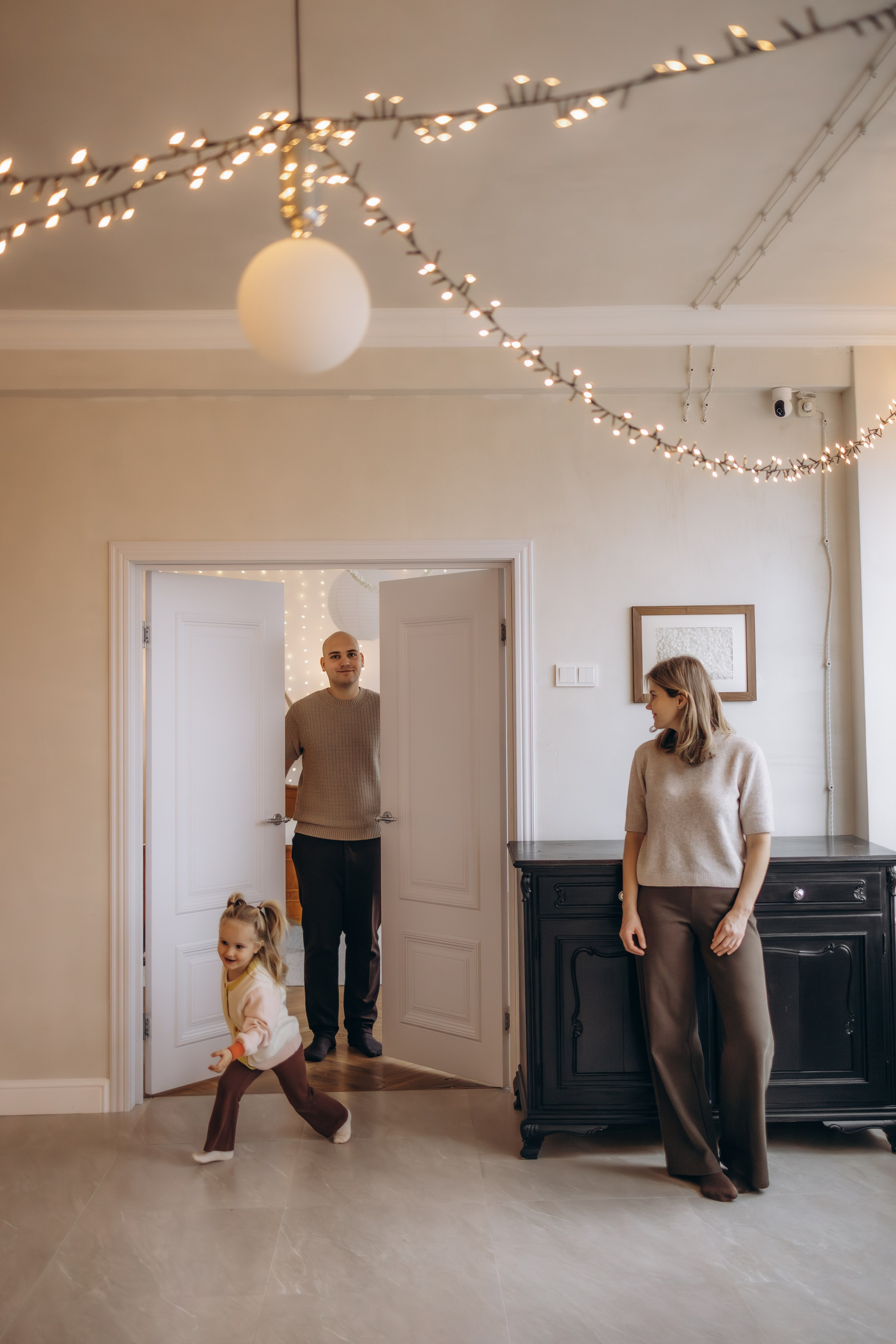 Новогодняя семейная в студии, г. Обнинск (Калужская обл.). Надежда Стар семейный и церковный фотограф в Жукове и Калужской области