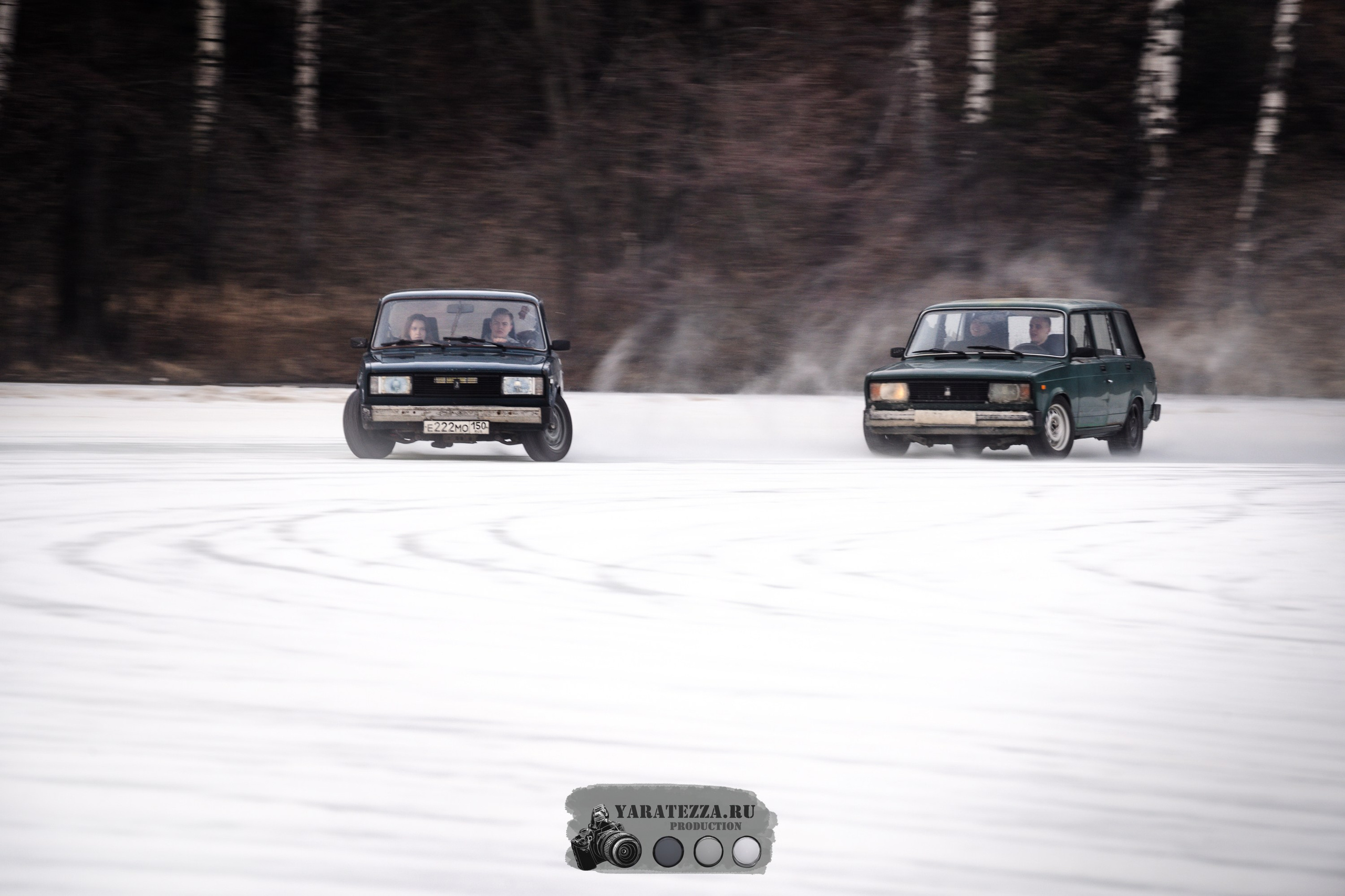 Тренировочный день на ледовой трассе. Yaratezza production