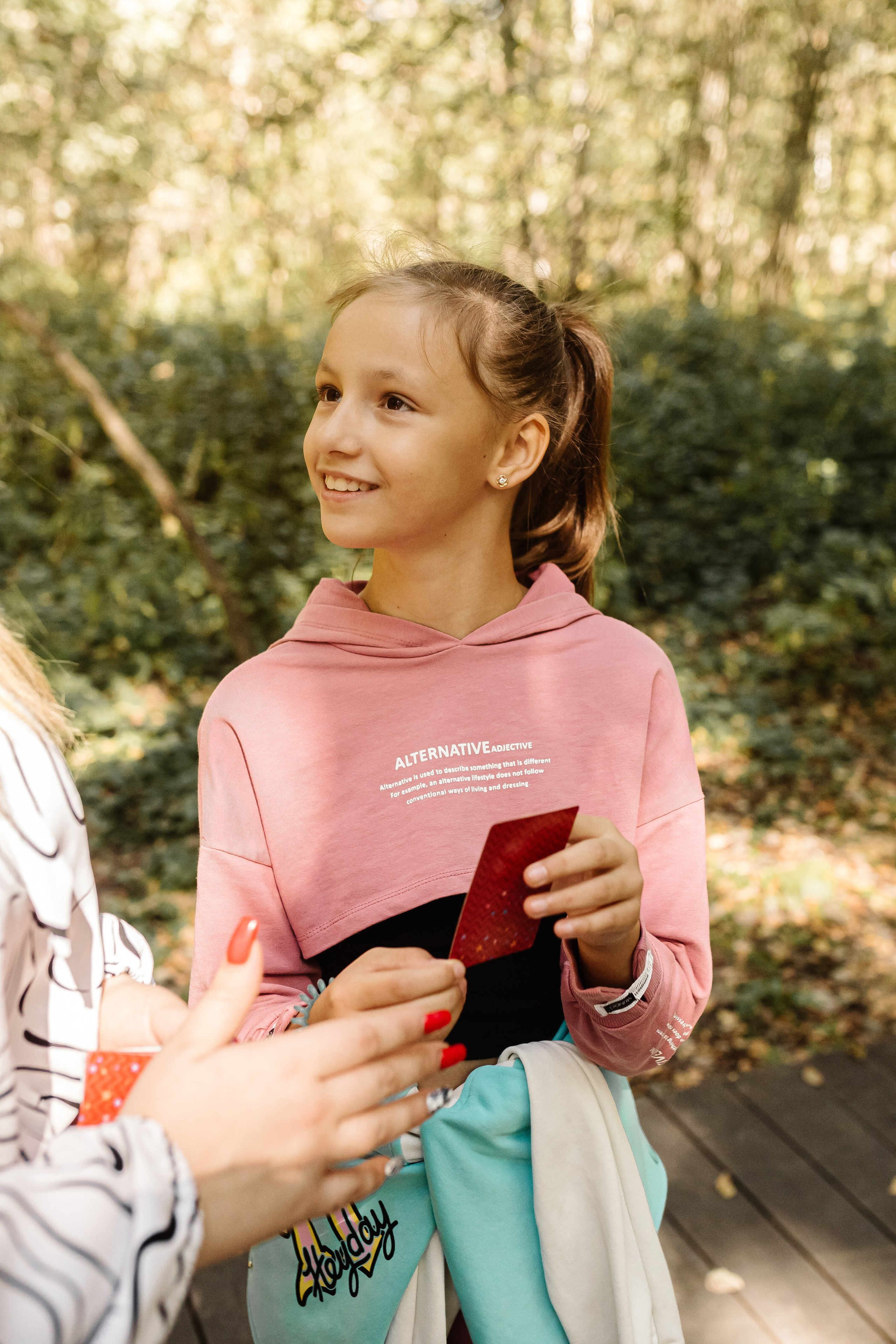 Репортаж школьной прогулки в парке. Семейный и женский фотограф в Москве Надежда Воробьева