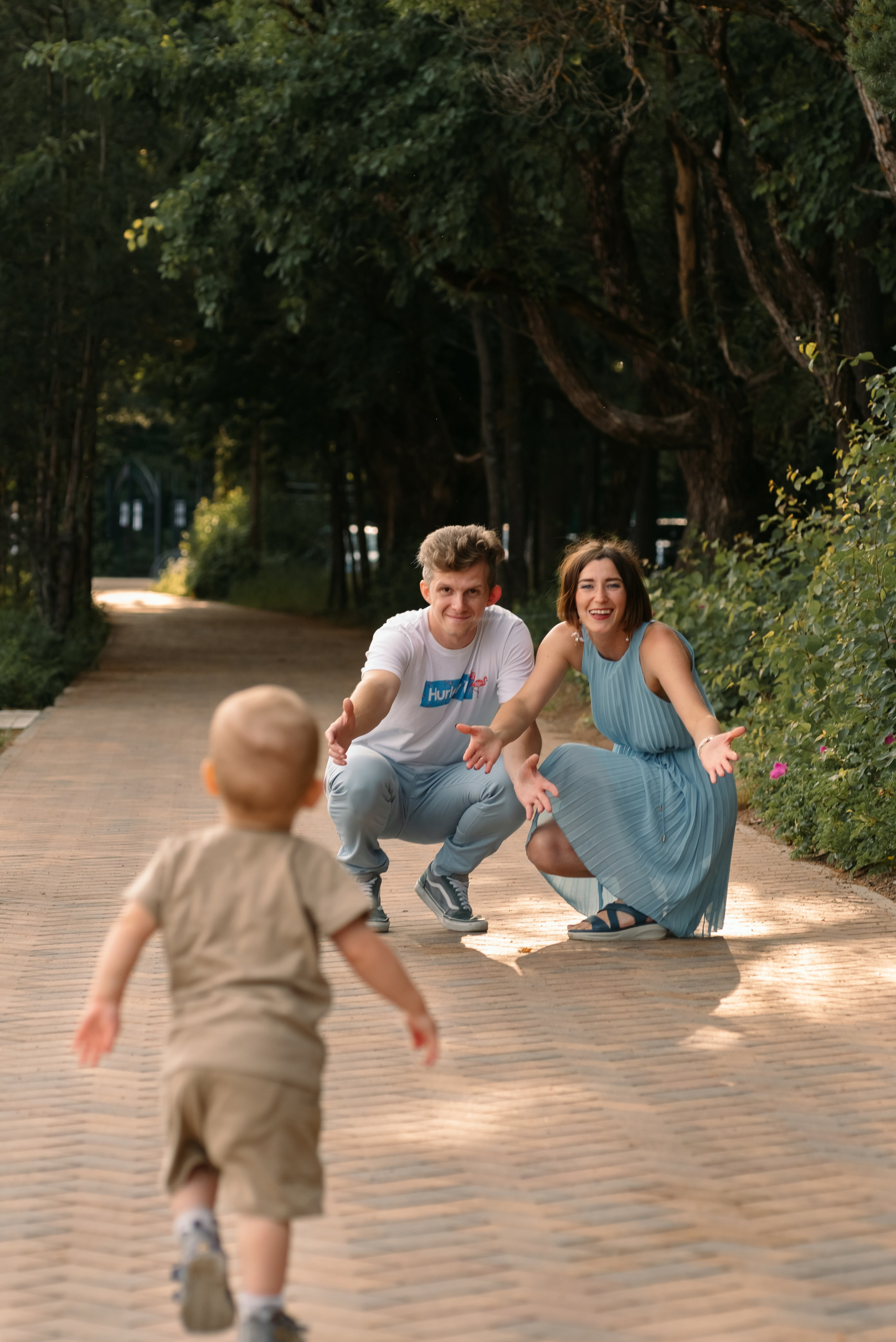 Семейная фотосессия на природе. Фотограф Юлия Кондратьева