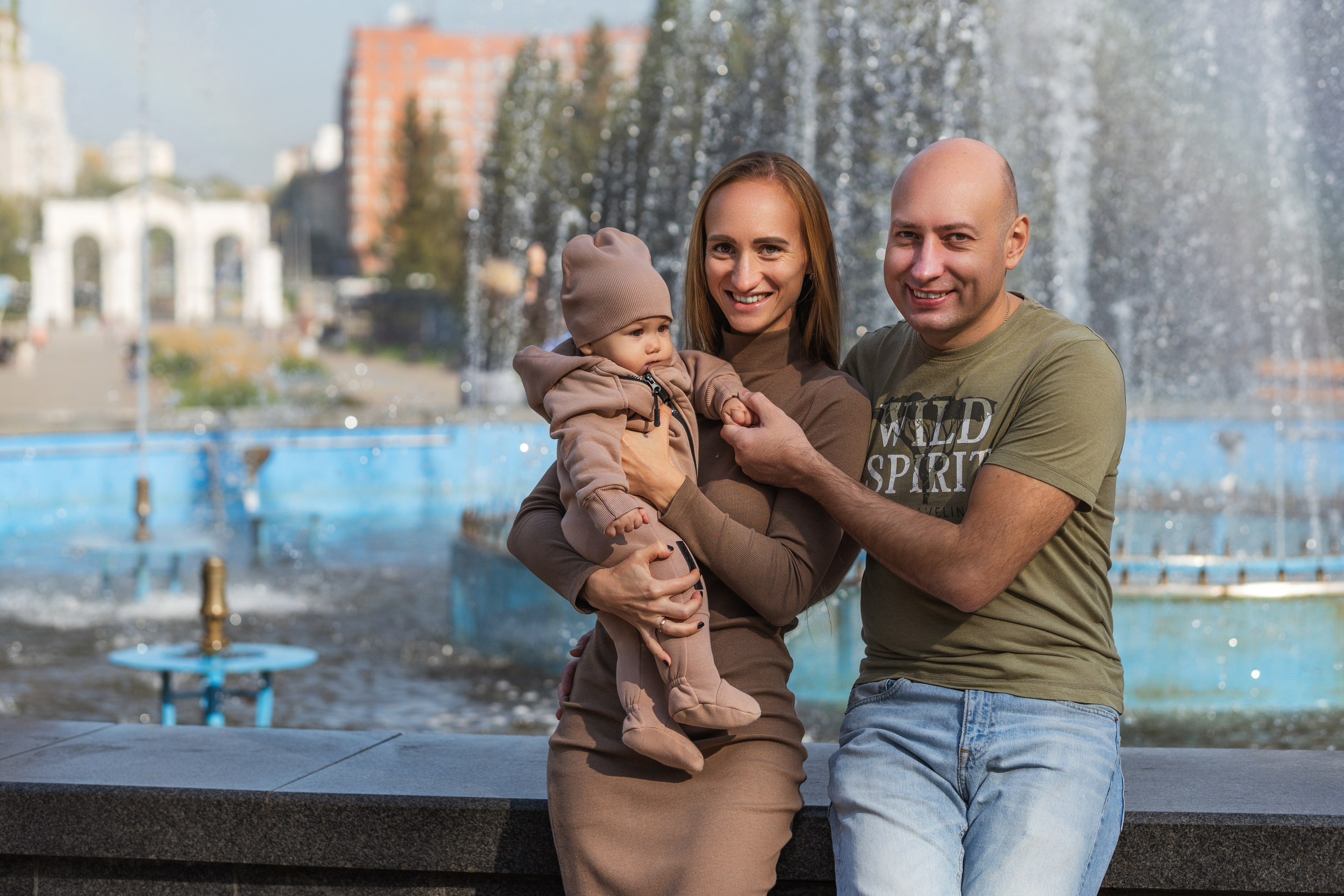 Ольга с семьёй. Портретный, репортажный и свадебный фотограф в Екатеринбурге Денис Южаков