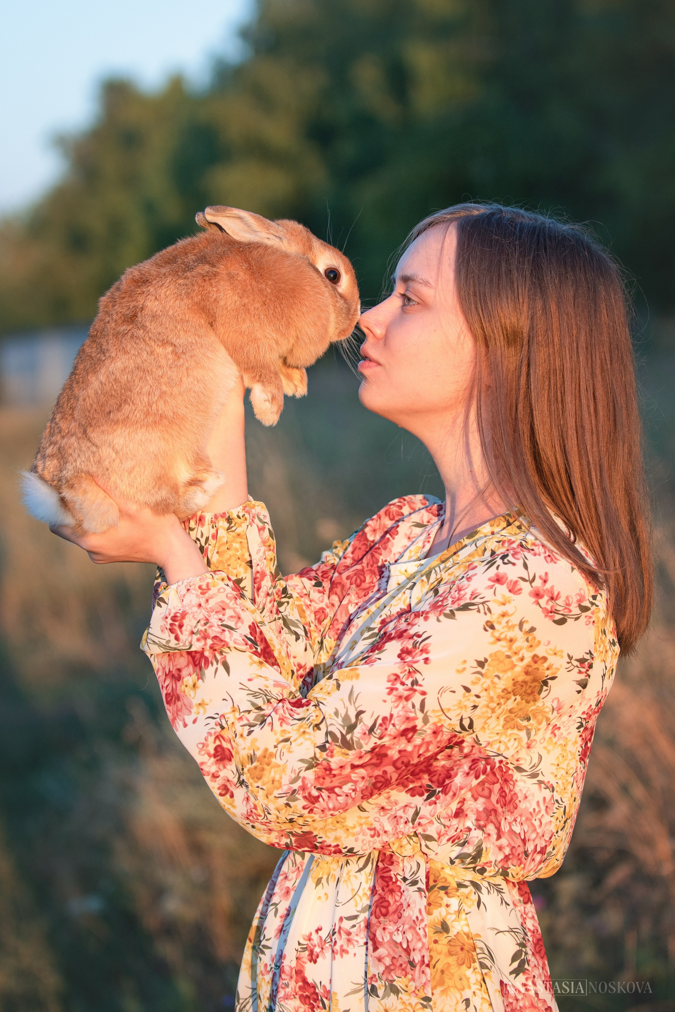 Елена и Персик