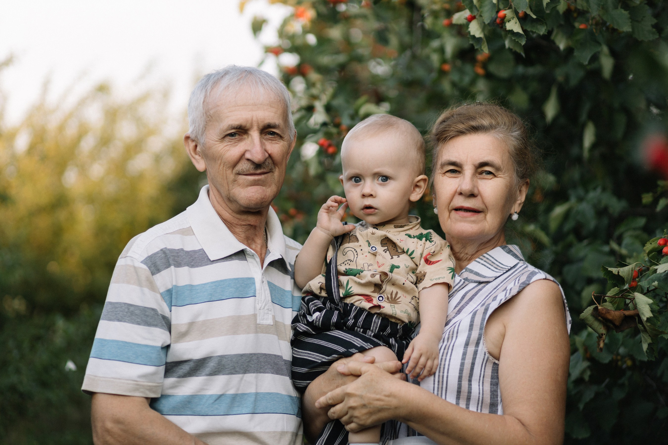 Бабушка и дедушка. Семейный фотограф Губкин/Старый Оскол