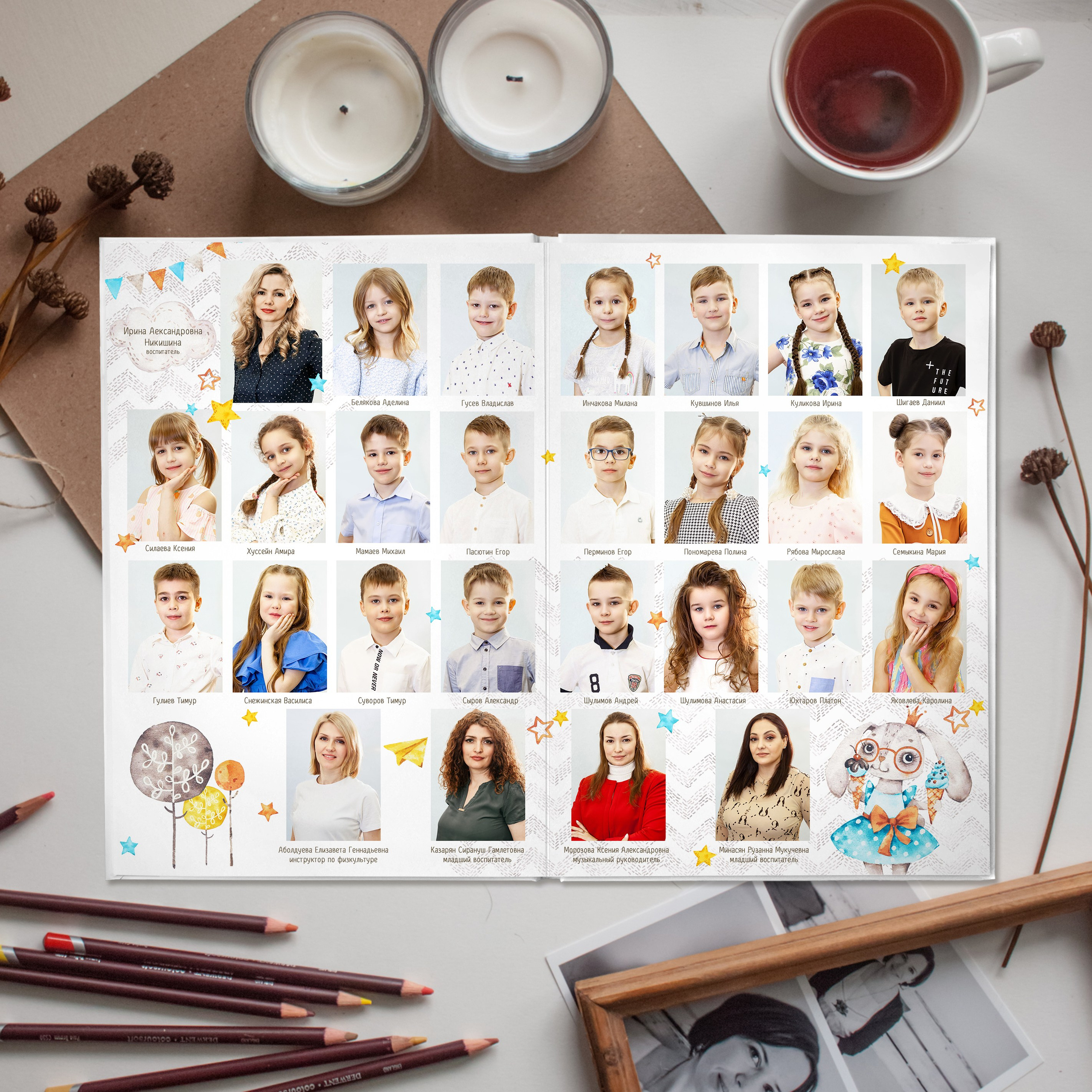 Альбом на 5 разворотов. Семейный, школьный фотограф в Нижнем Новгороде Елена Сентюрева