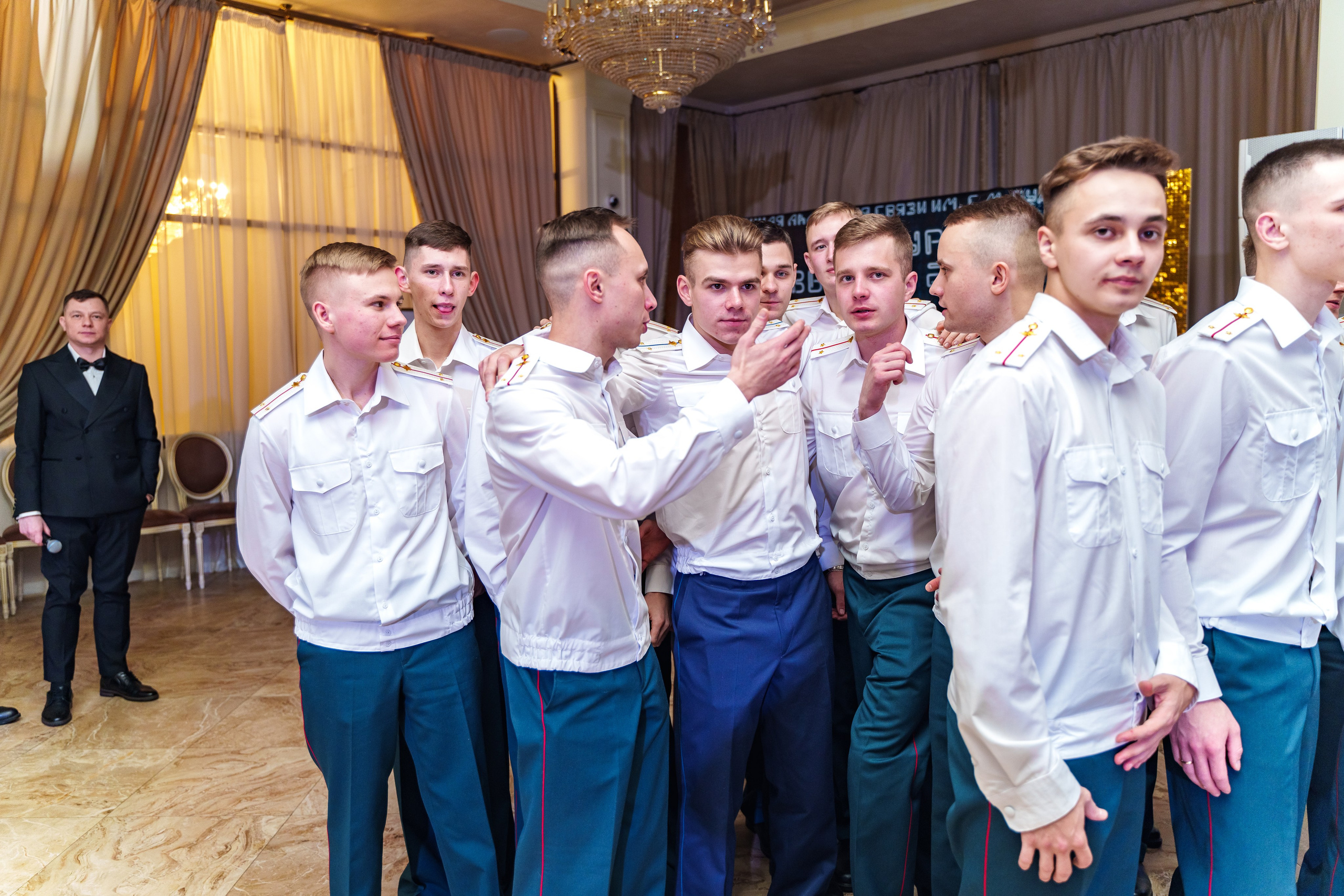 Фотосъемка выпуска военной академии и вручение дипломов