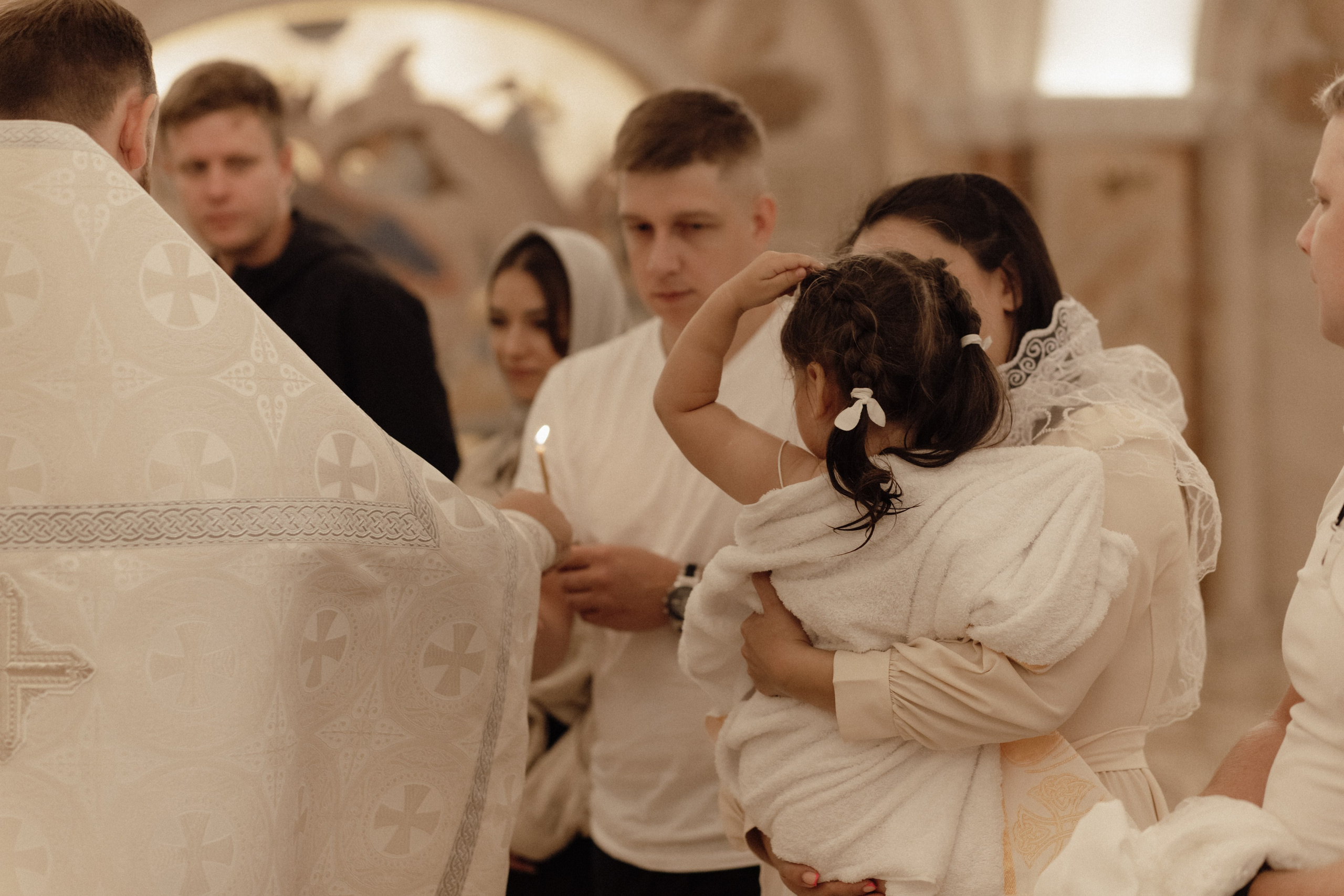 Крещение Киры. Семейный и свадебный фотограф в Челябинске Мария Леонтьева