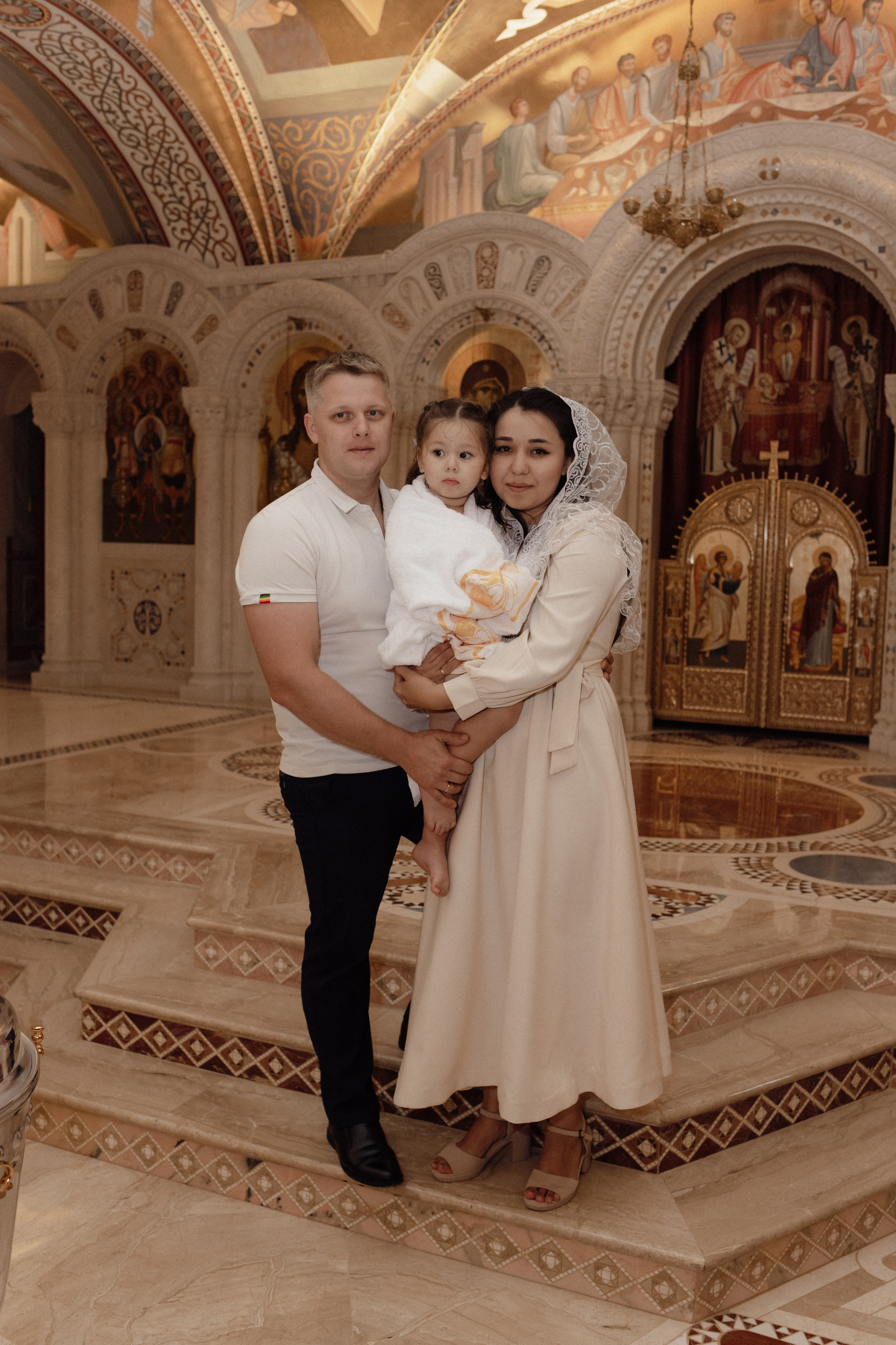 Крещение Киры. Семейный и свадебный фотограф в Челябинске Мария Леонтьева