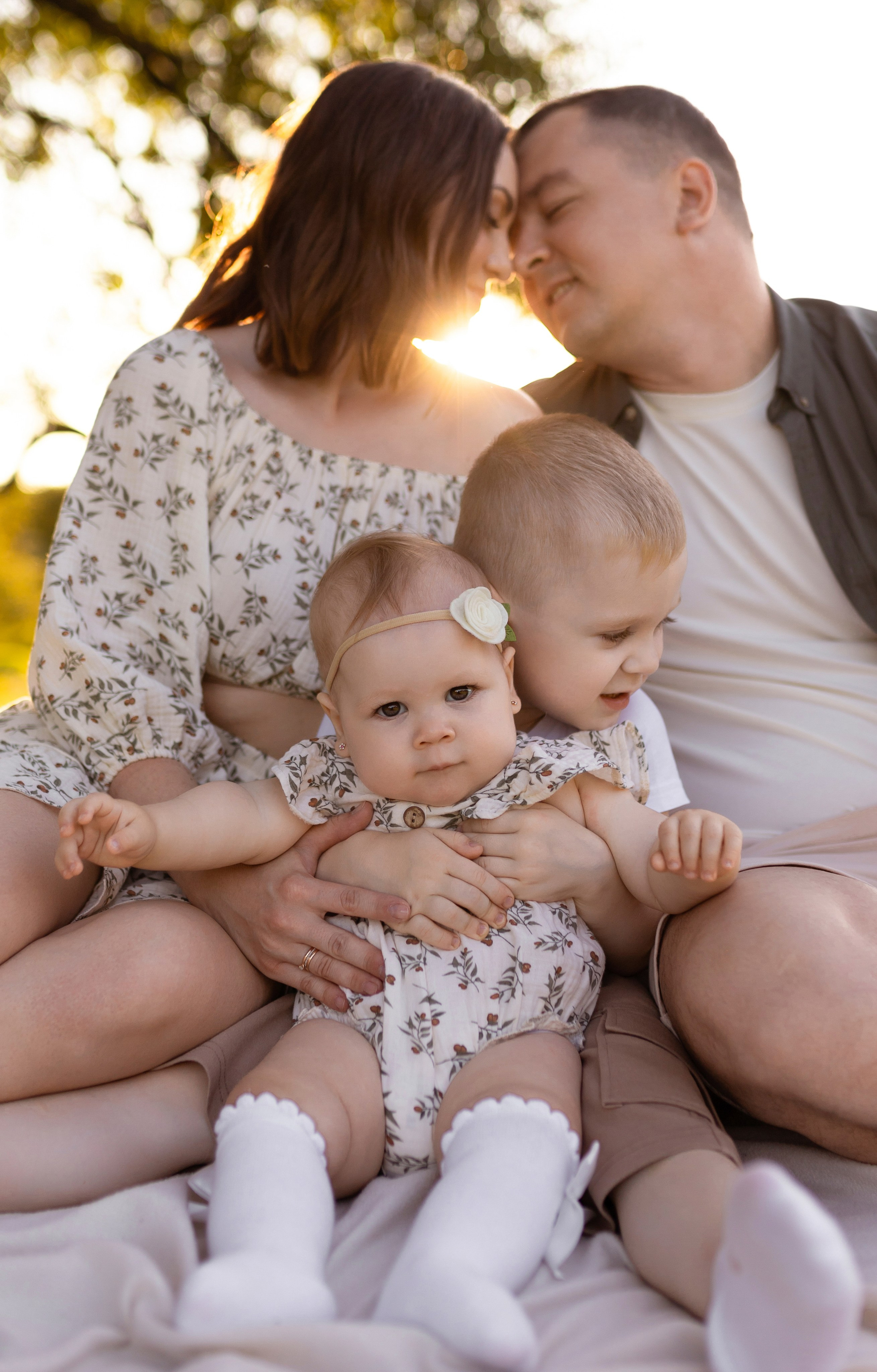 Семейная фотосессия на закате. ФОТОГРАФ ХАБАРОВСК АНАСТАСИЯ РАЧЕНКОВА