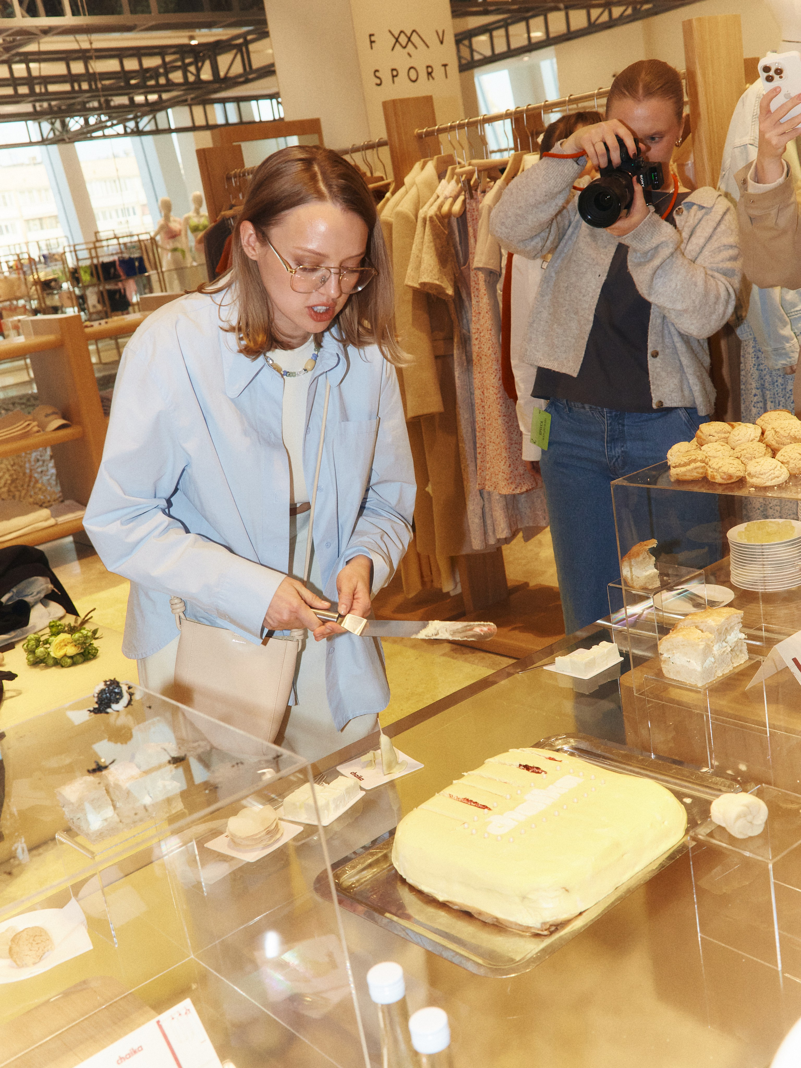 CHAIKA store opening in Tsvetnoy. Photographer Daria Ilkevich