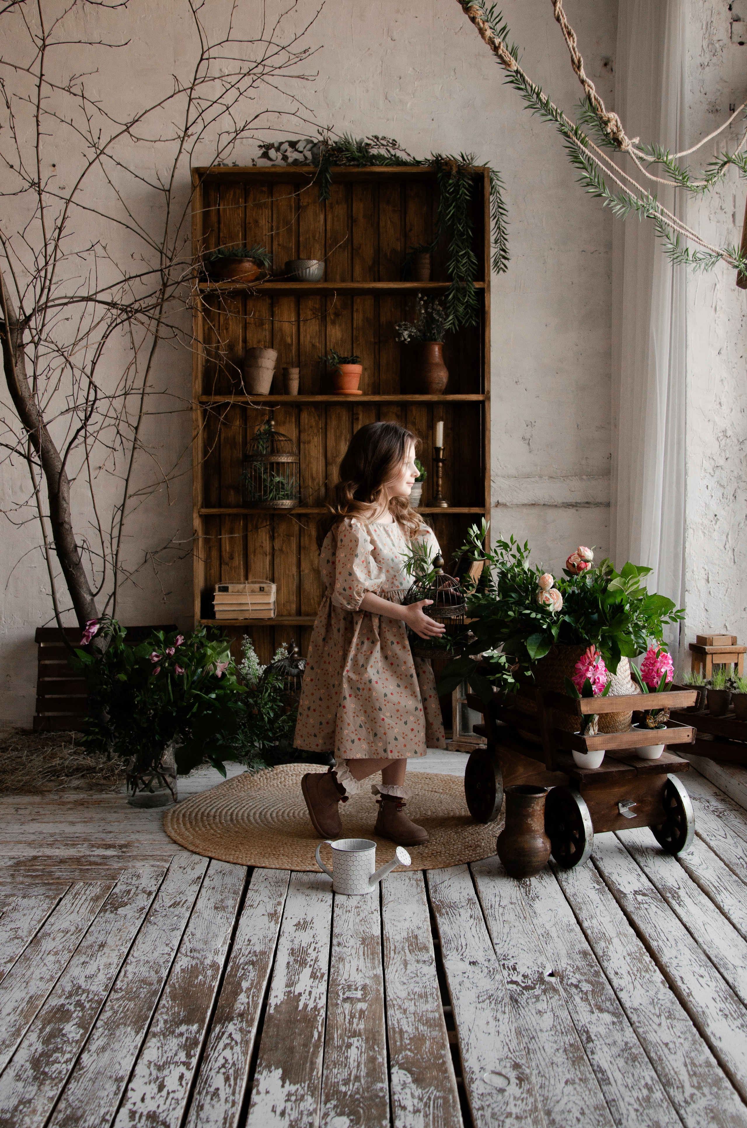 Маленькая садовница. Фотографы в Тюмени Андрей и Лидия Войвод