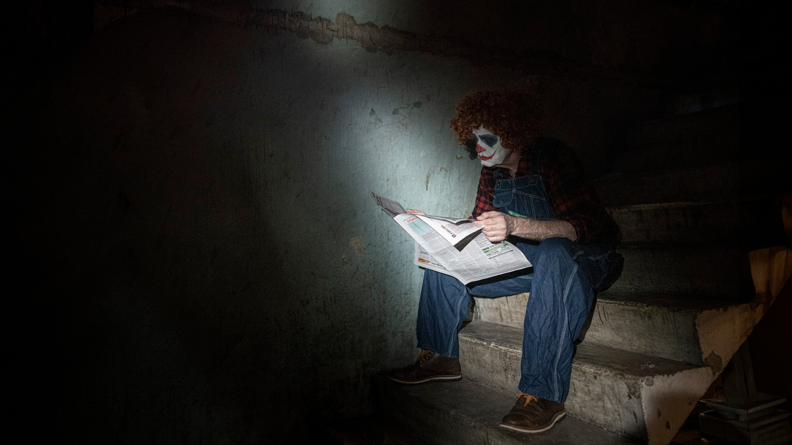 Жизнь клоуна. Фотограф Сергей Танков