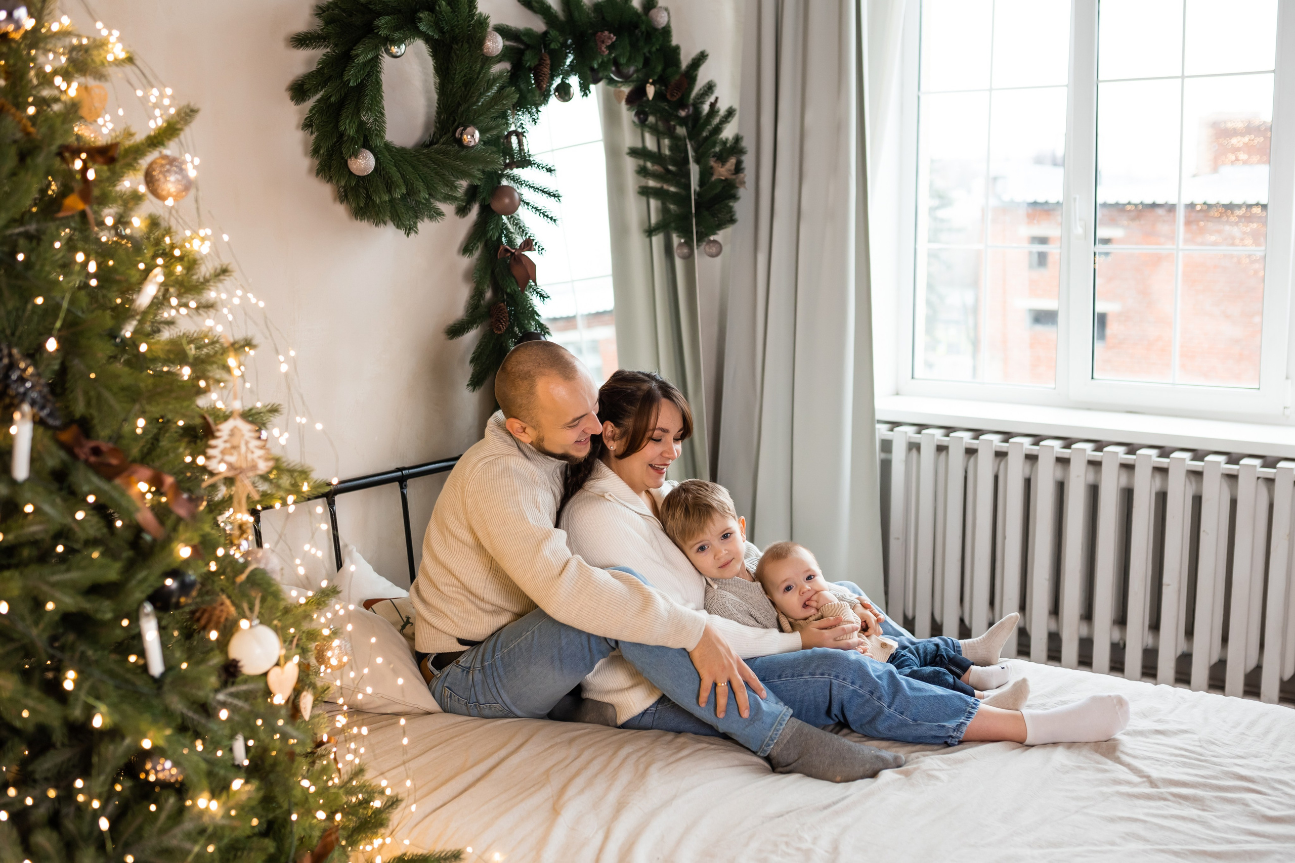 Мария с семьей. Свадебный фотограф Татьяна Фот