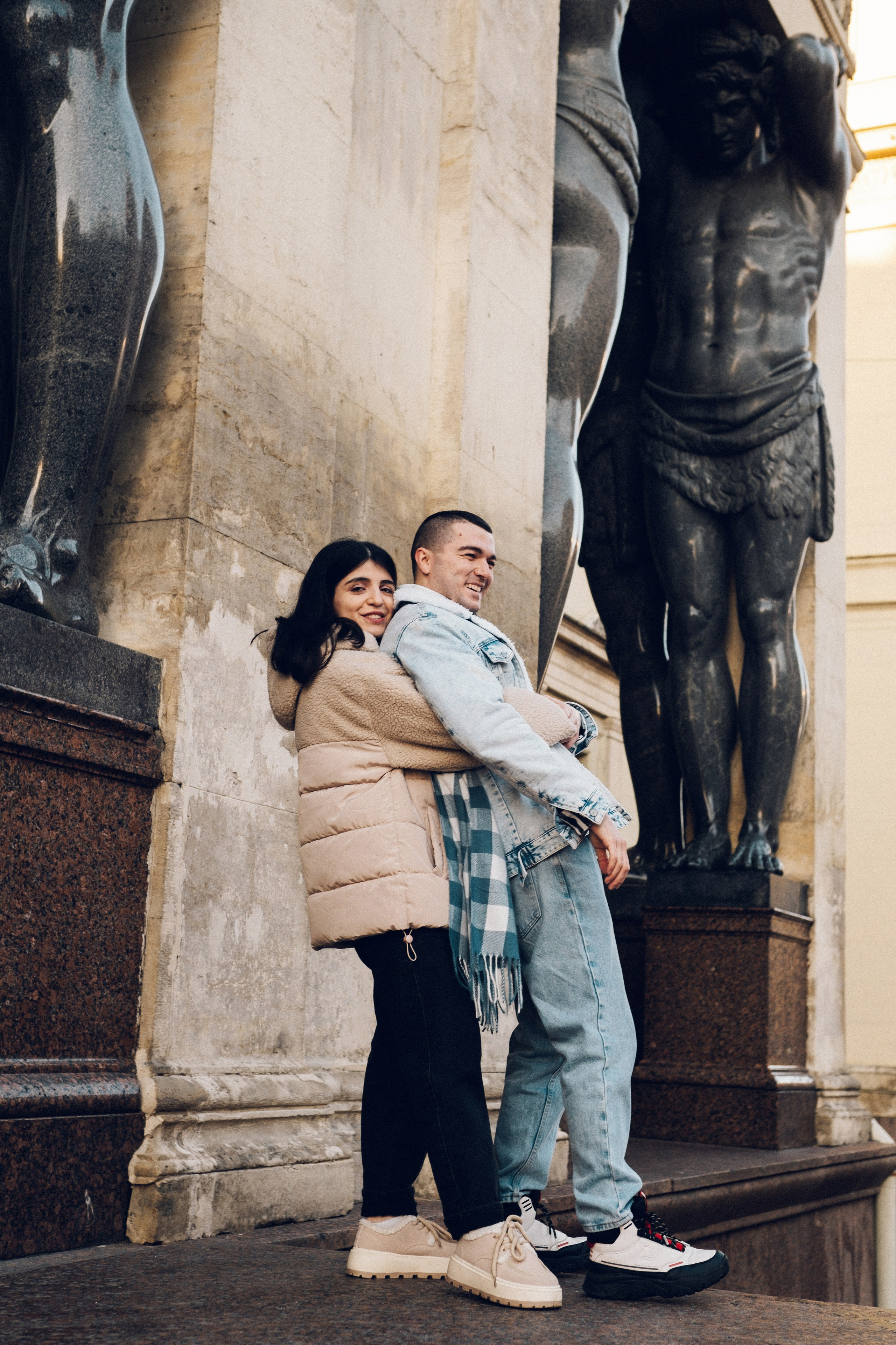 От Дворцовой к Исаакиевскому (зима). Фотограф в Санкт-Петербурге Кристина Брянская