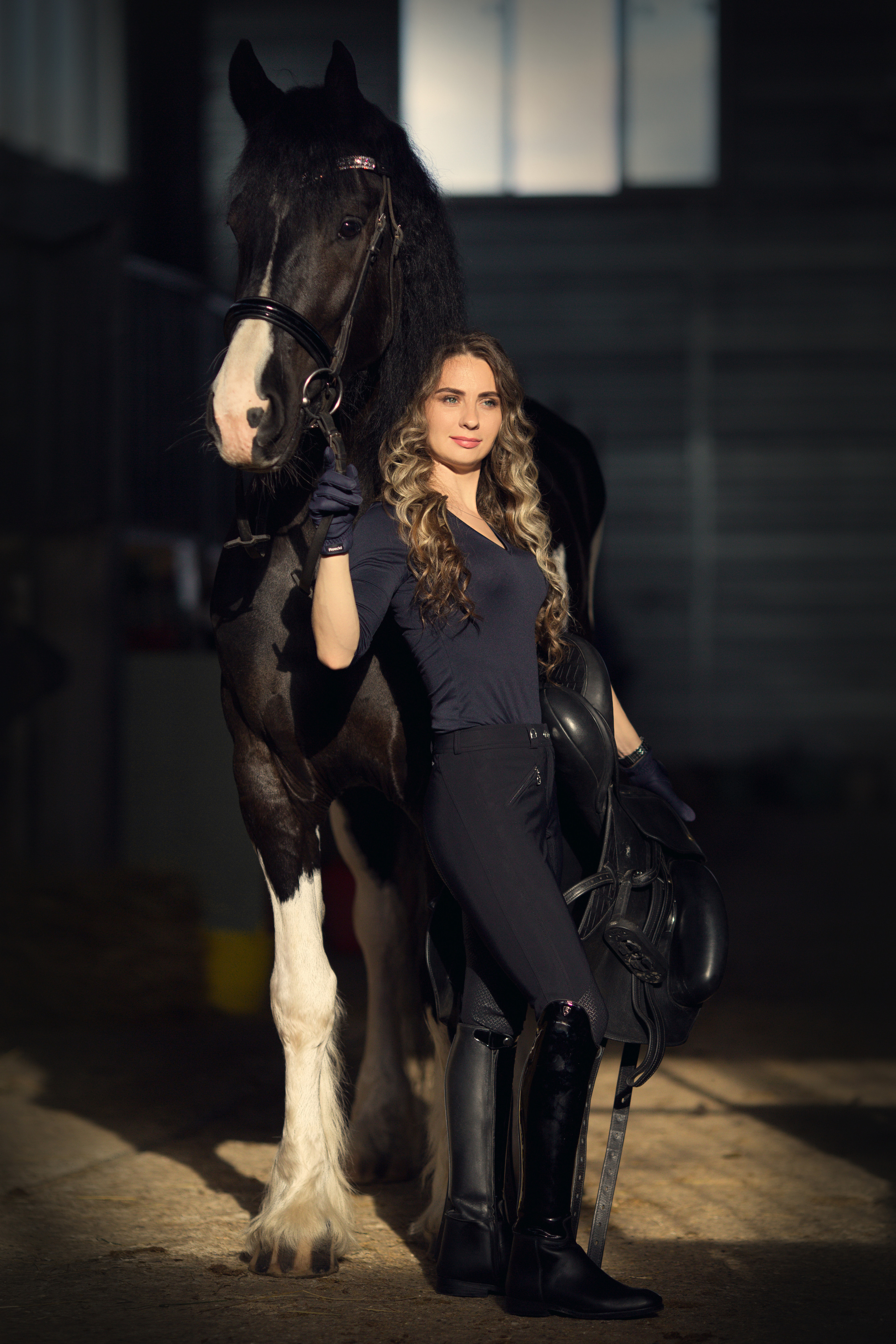 Фотосессия с лошадью барокпинто