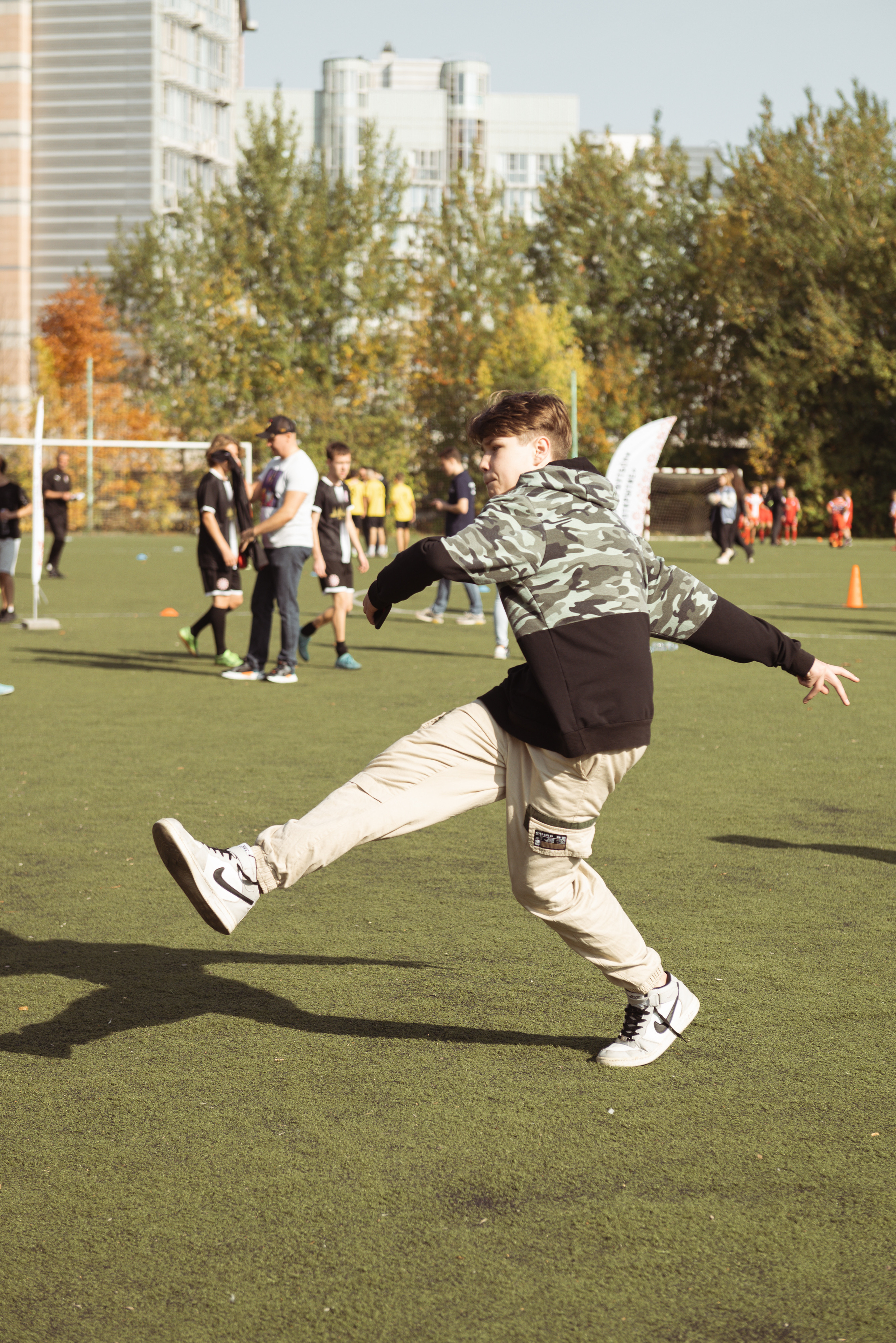 Чемпионат по футболу «Открытие» (Каховские ромашки). Фотограф Москва Настя Профотовна. Репортажные, свадебные и контент фотосессии