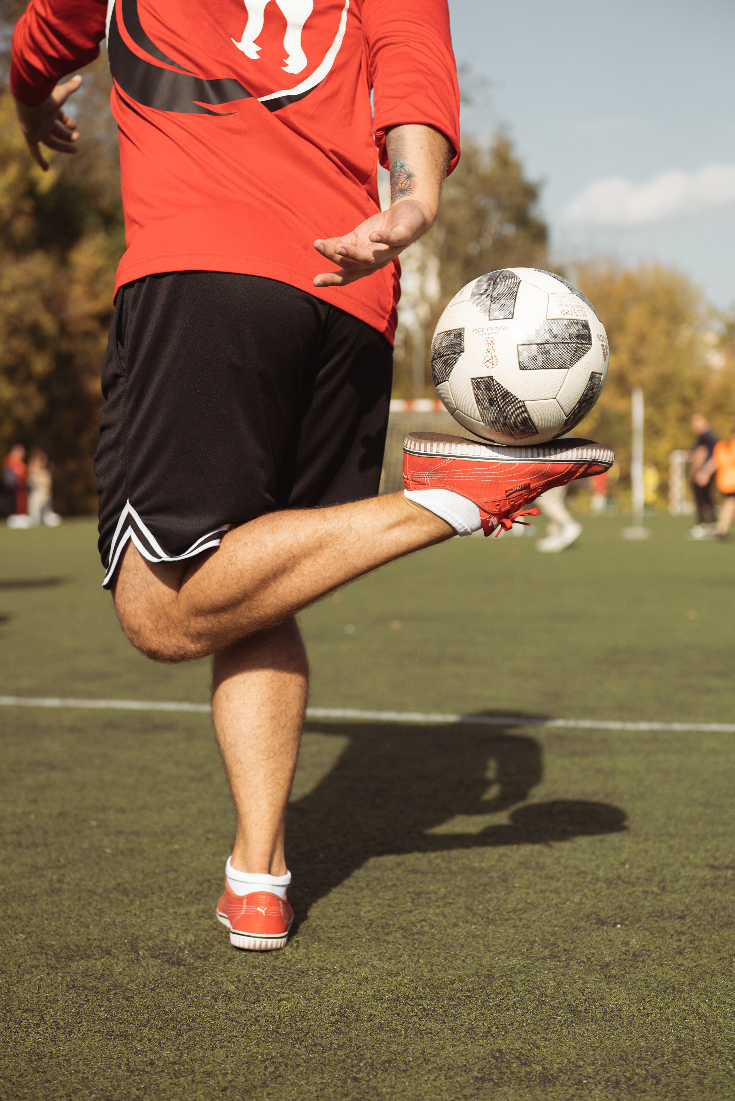 Чемпионат по футболу «Открытие» (Каховские ромашки). Фотограф Москва Настя Профотовна. Репортажные, свадебные и контент фотосессии