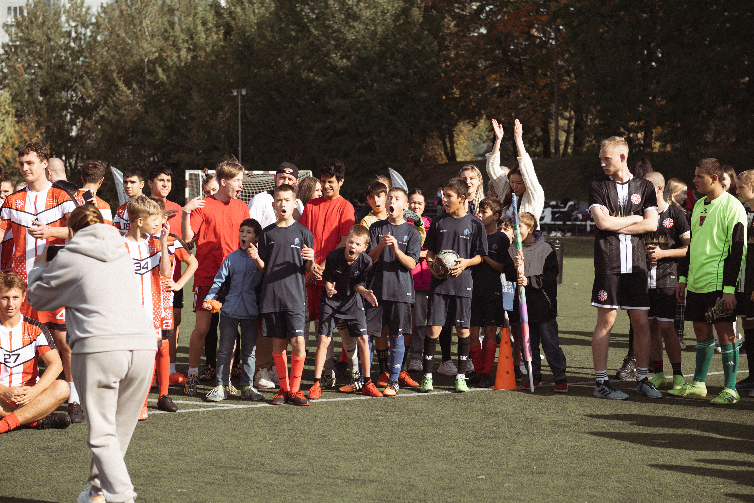 Чемпионат по футболу «Открытие» (Каховские ромашки). Фотограф Москва Настя Профотовна. Репортажные, свадебные и контент фотосессии