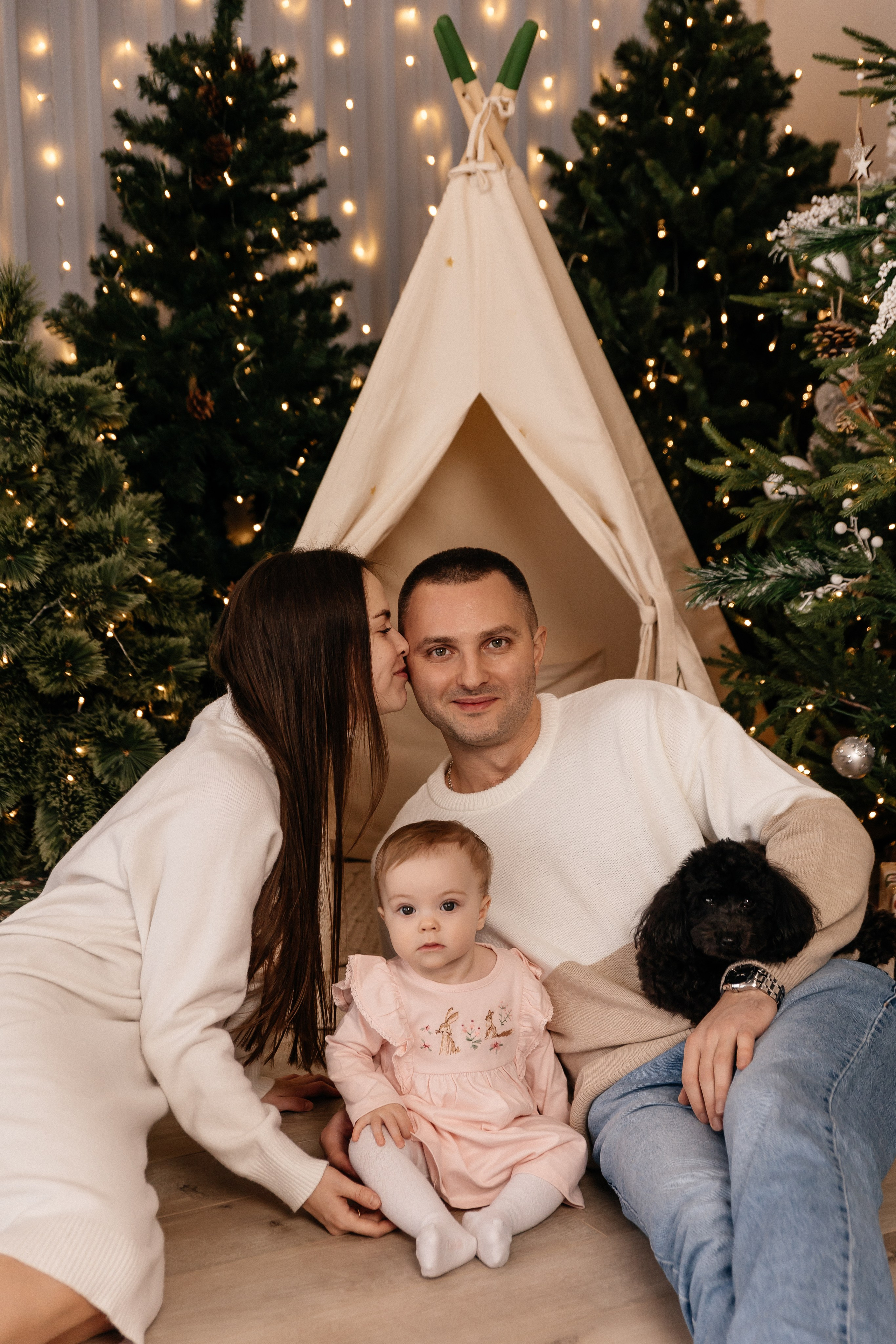 Валентина, Владимир и Маргарита и Эля. Семейный фотограф Минск Усова Ольга