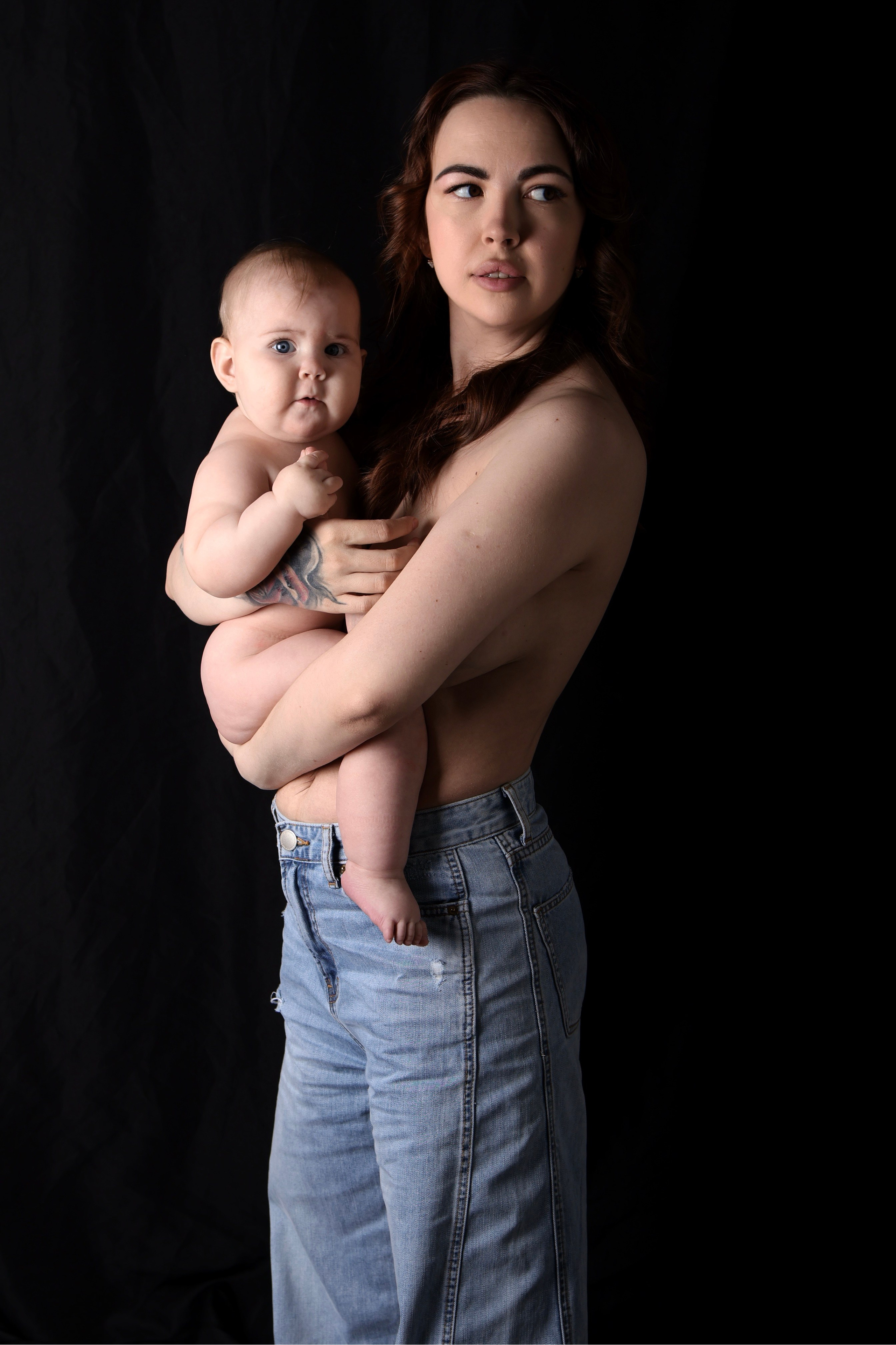 Анастасия и малышка Стеша. Phbyadel.wfolio.pro