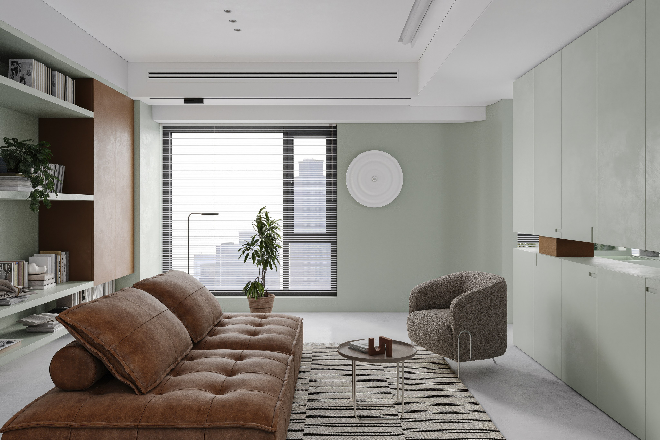 Квартира для WUYU Design. 3D визуализация интерьера и архитектурной среды