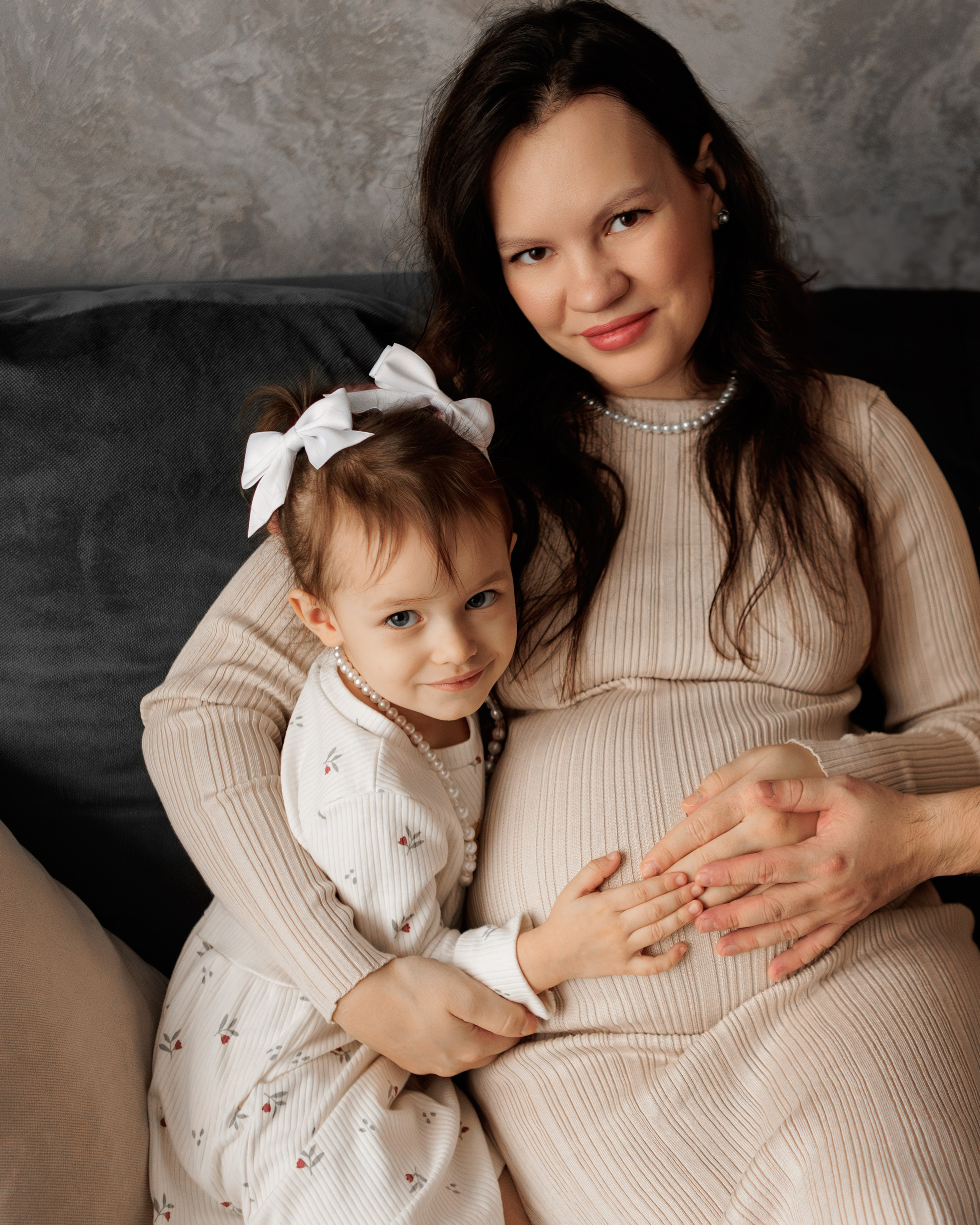 Домашняя съемка Анастасии. Семейный и детский фотограф в Москве Юлия