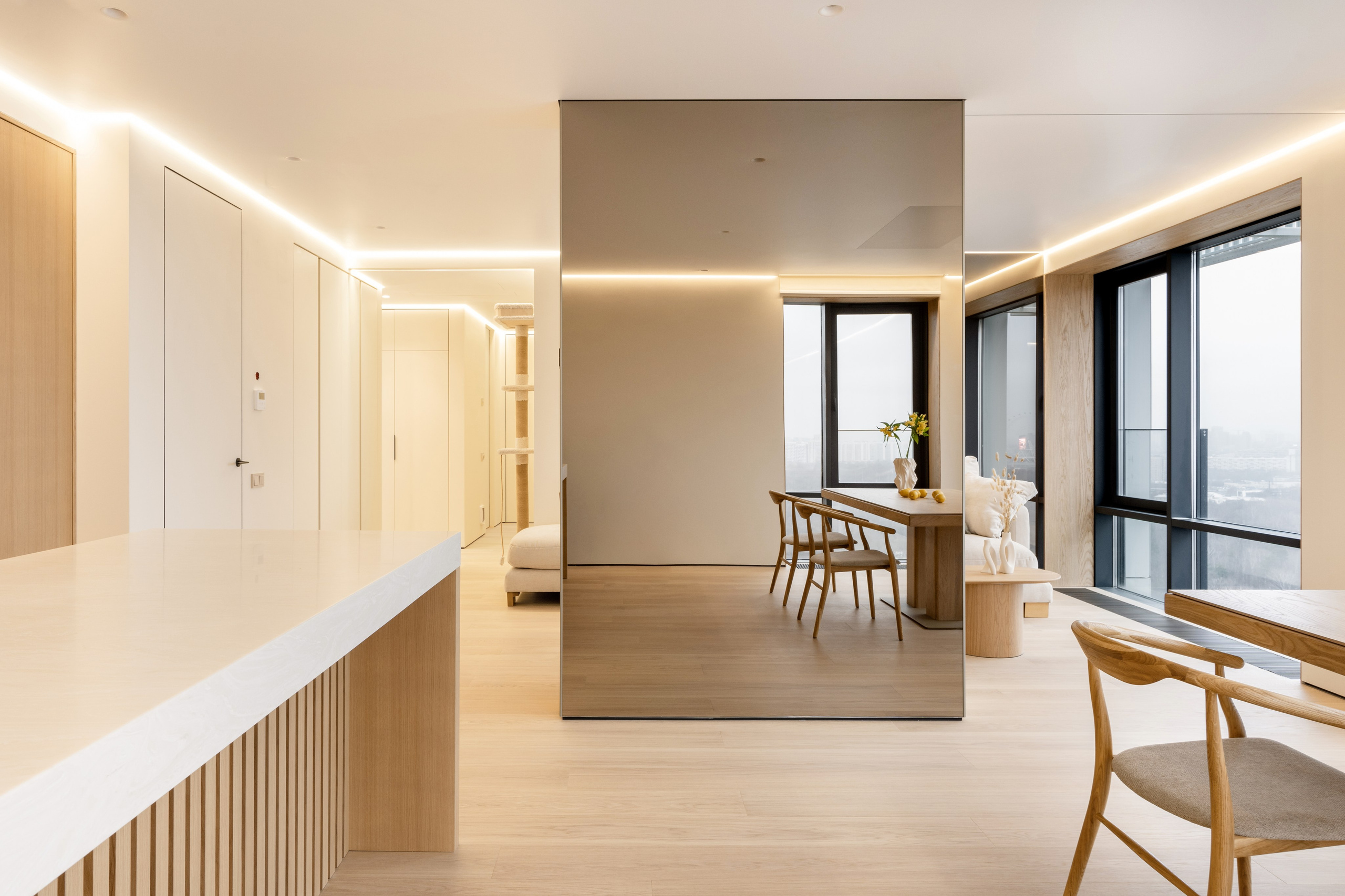 Фотосъемка готового проекта для архитектурного бюро. Интерьерный и архитектурный фотограф в Москве Панова Ольга